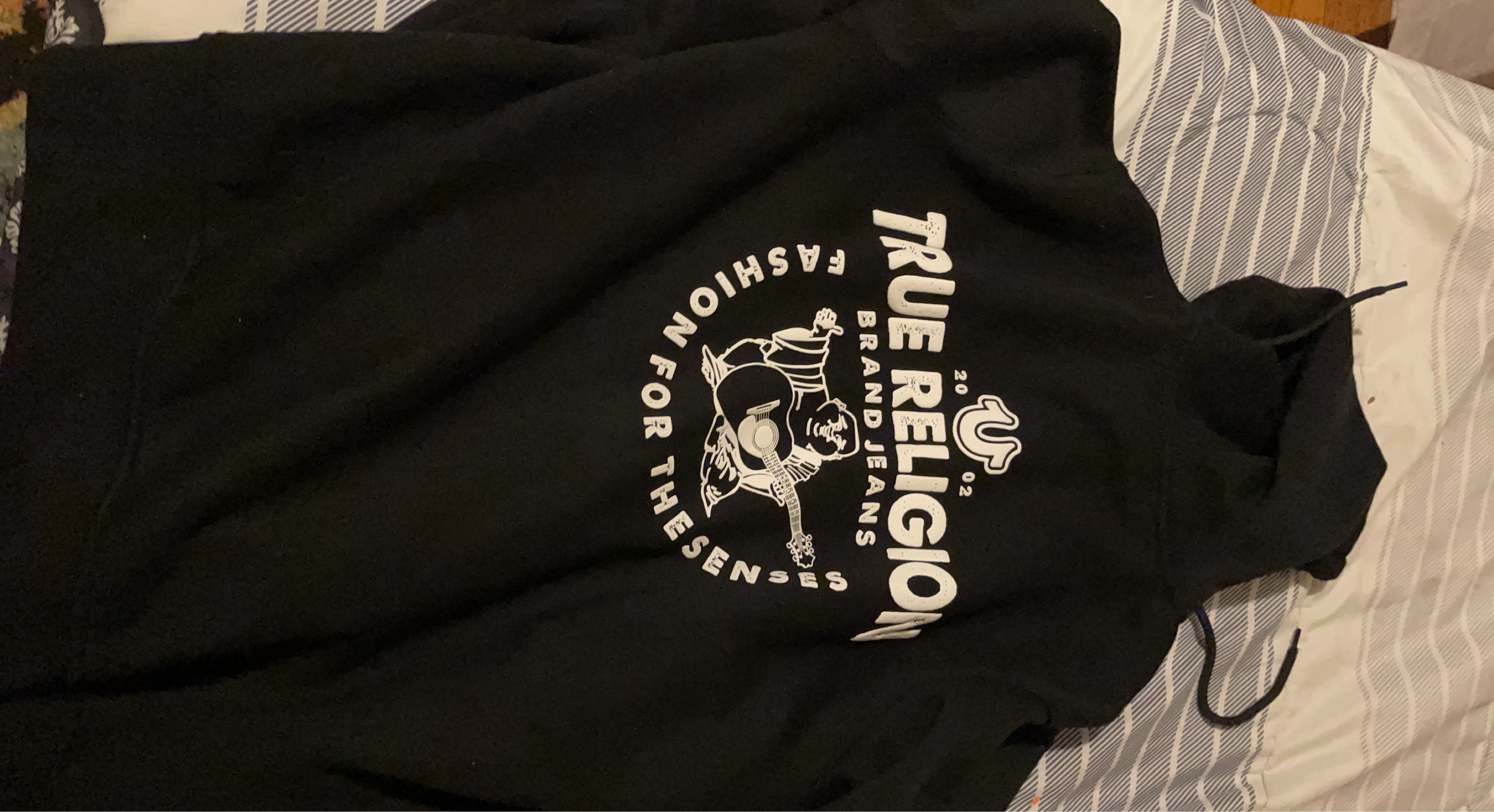 True Religion Black Hoodie