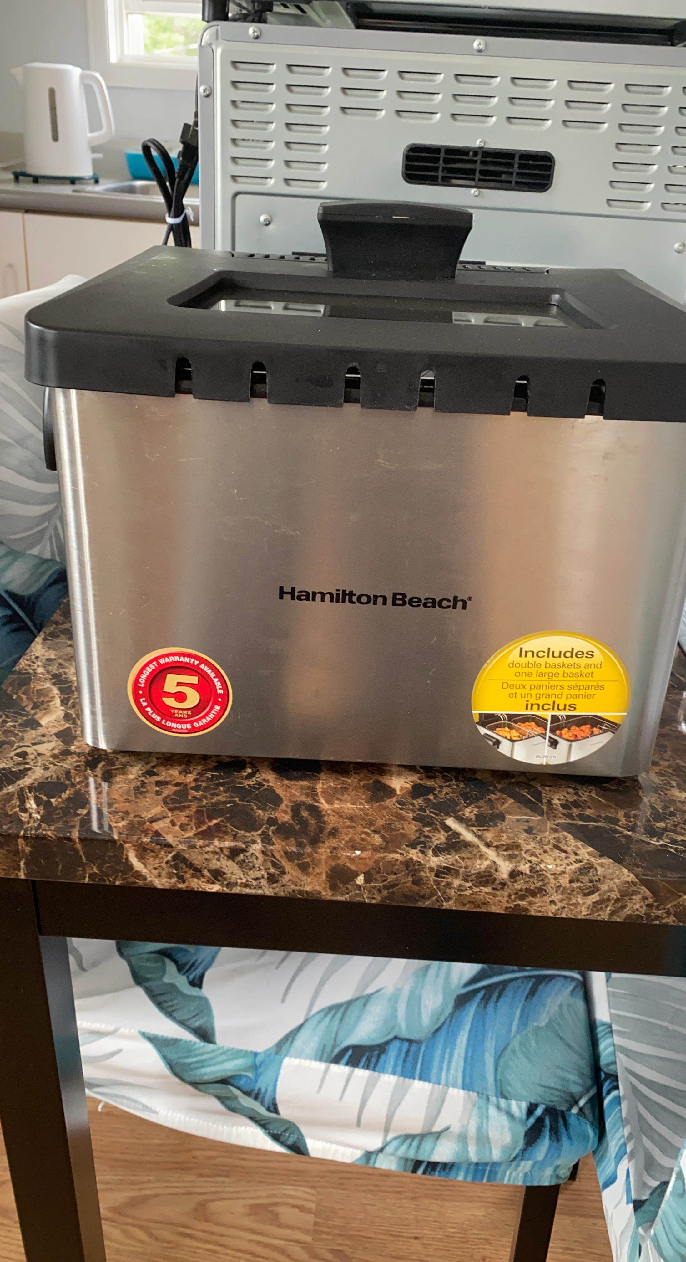 Hamilton Beach Dual Basket Deep Fryer