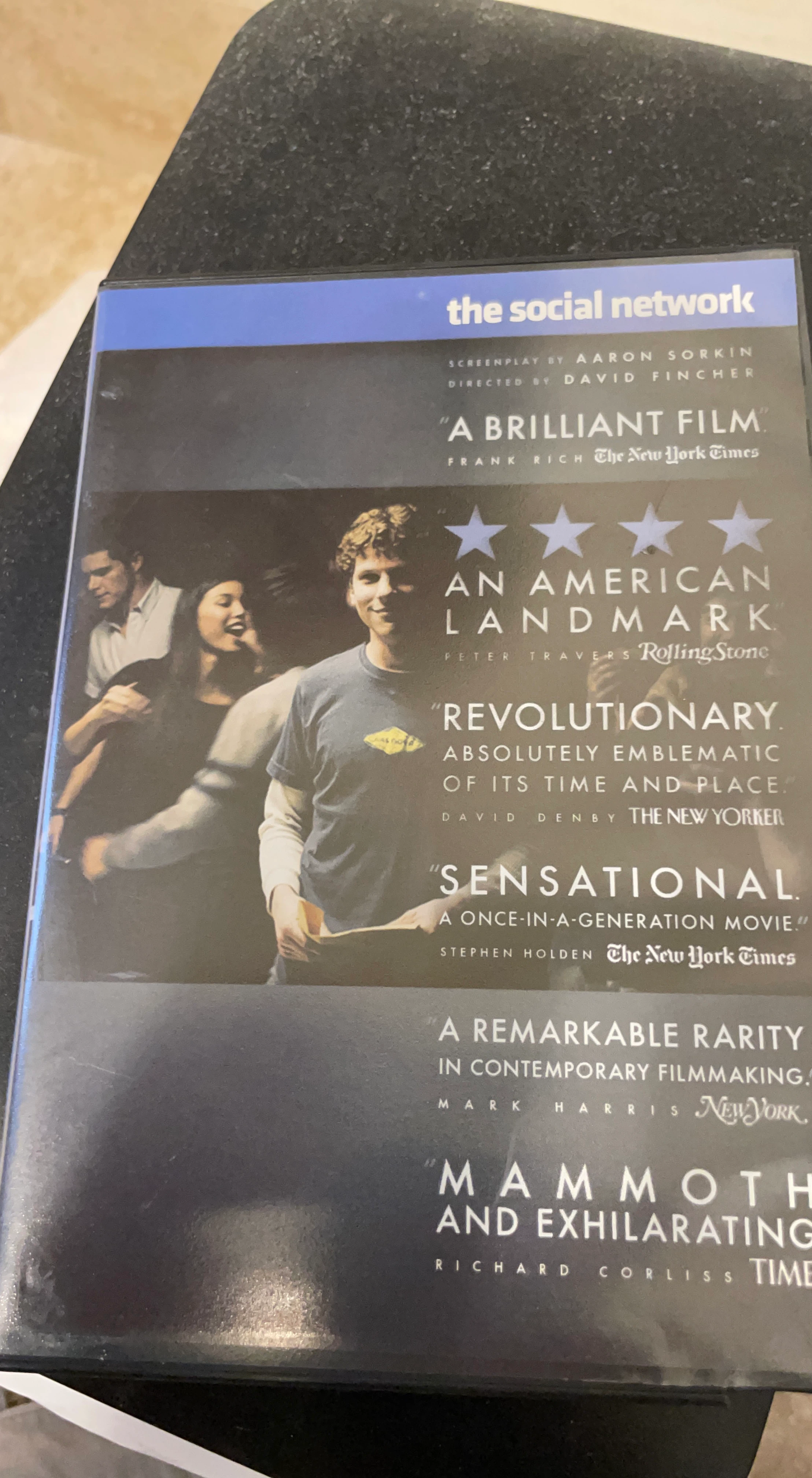 The Social Network DVD