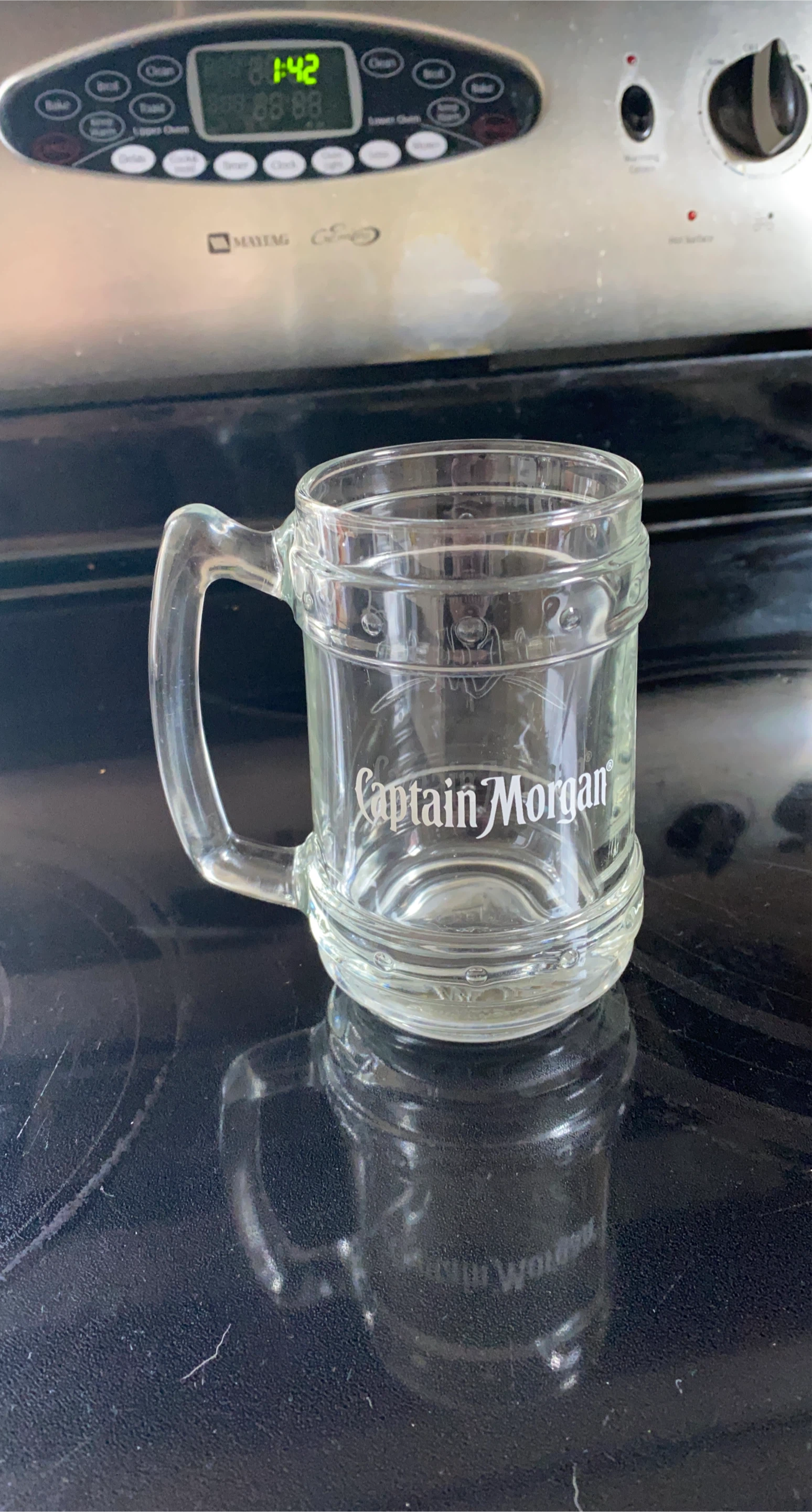 Captain Morgan Glass Mug