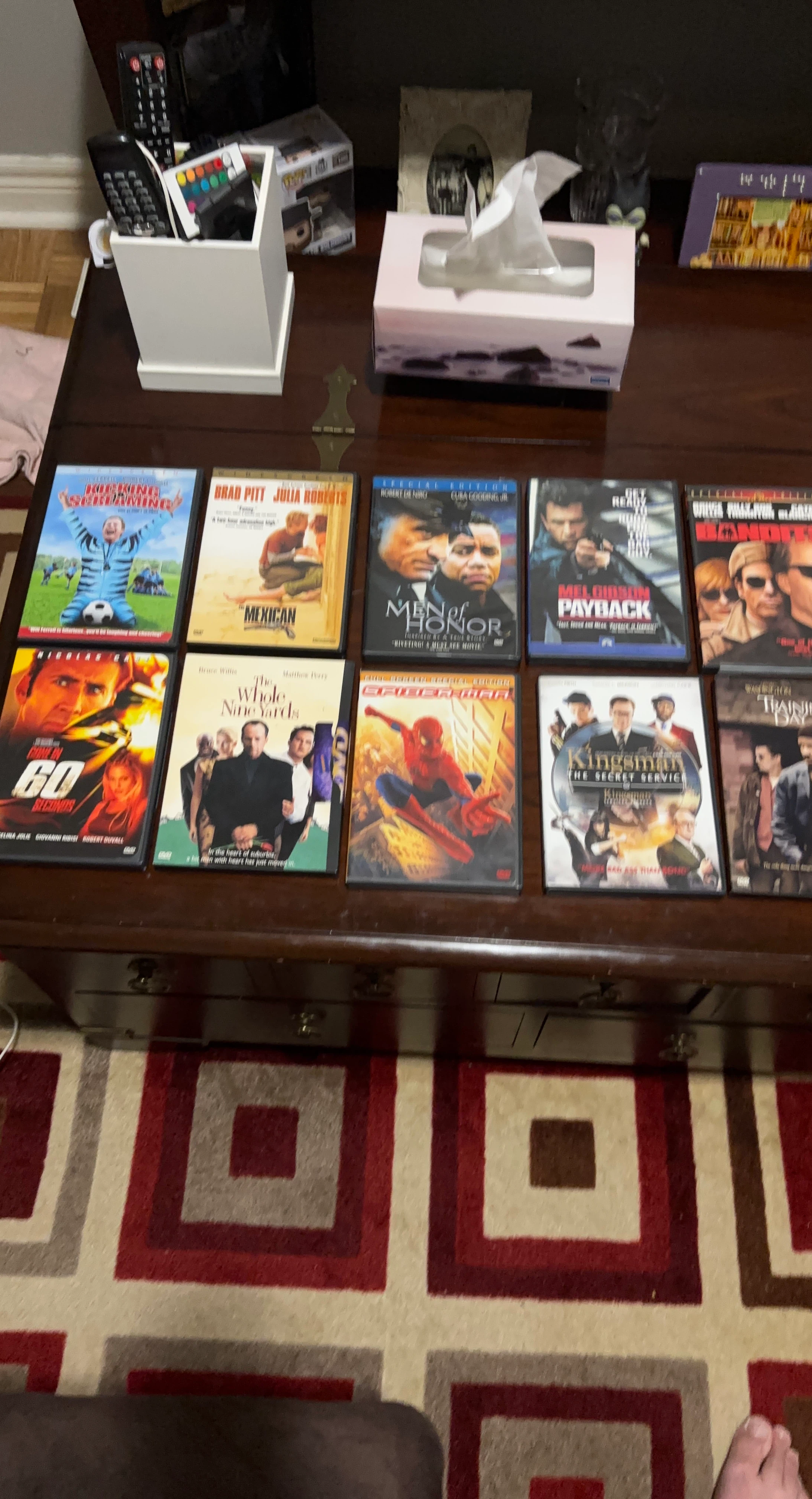 DVD movie collection $3 each or 4 for $10