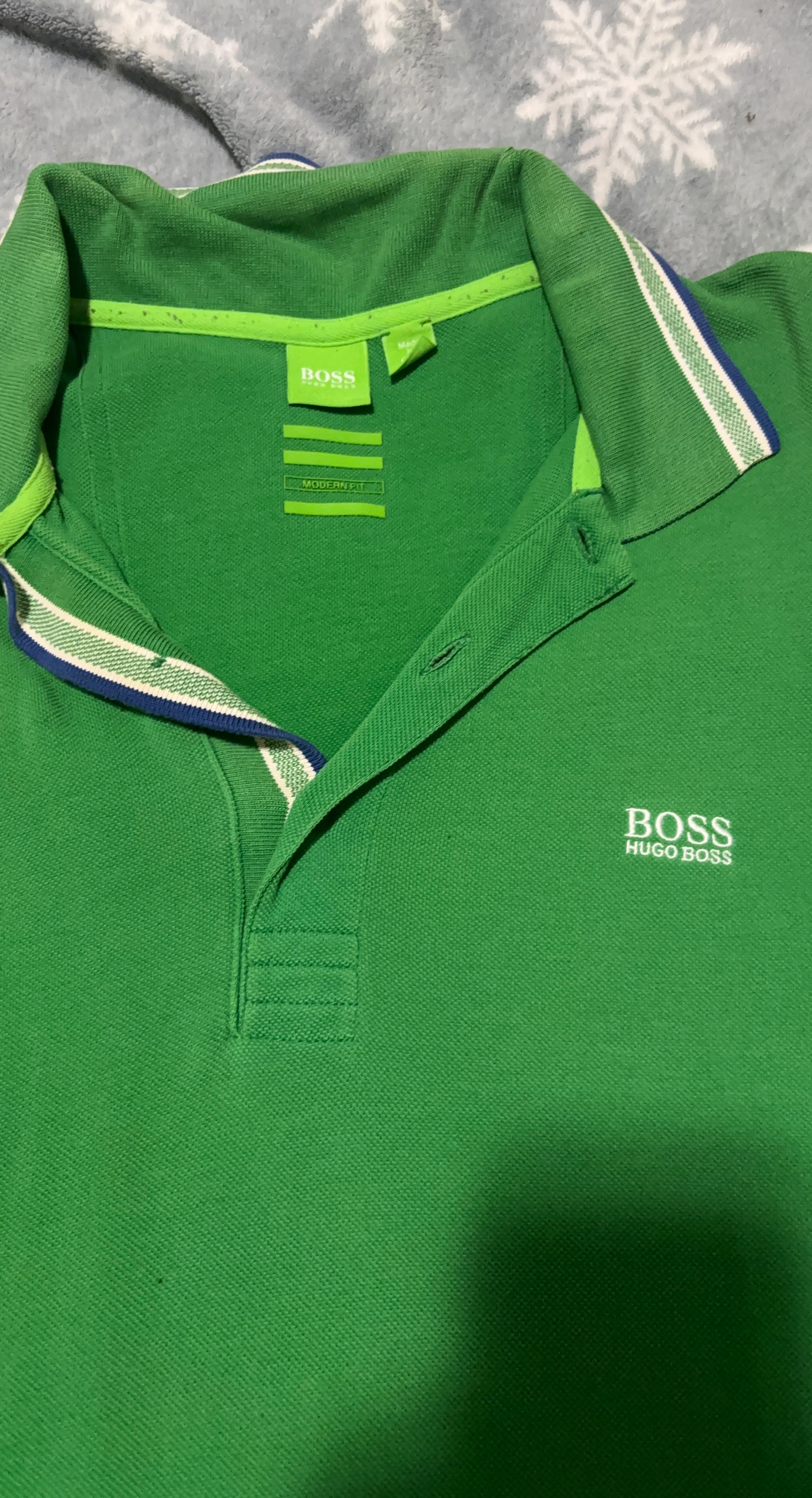 Green BOSS Hugo Boss Polo Shirt
