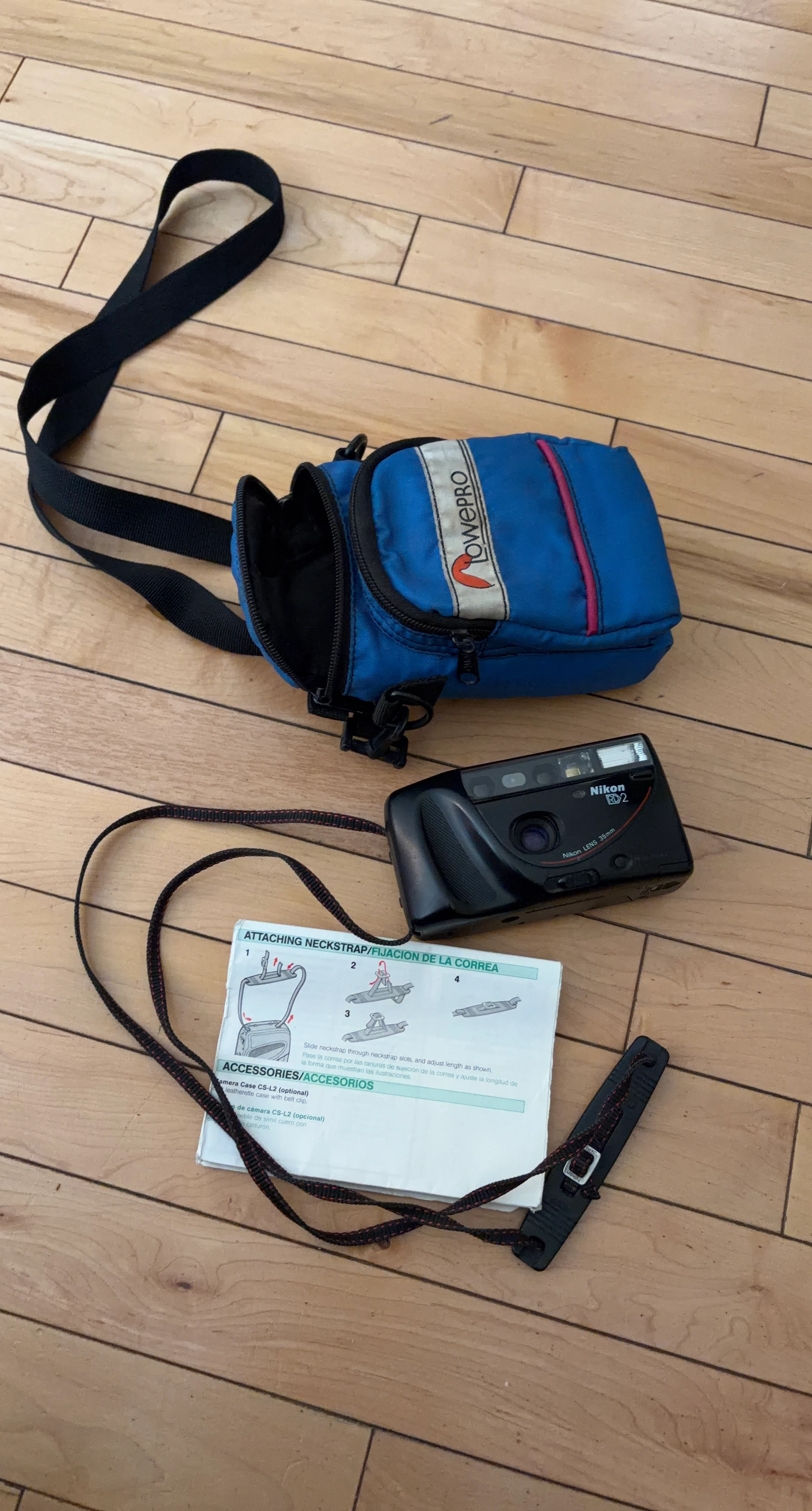 Nikon RD2 35mm Film Camera with Nikon Case
