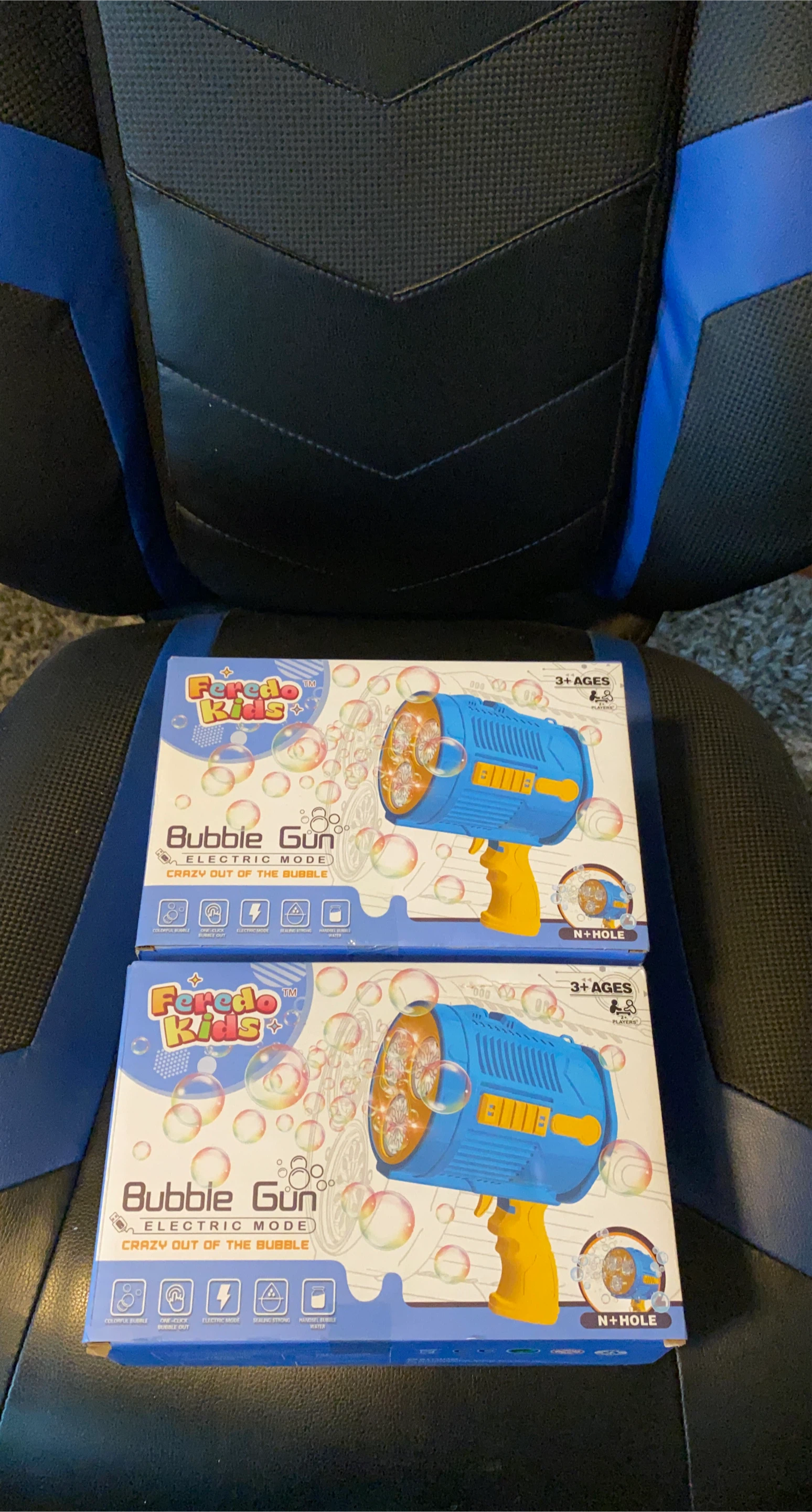 Feredo Kids Electric Bubble Gun