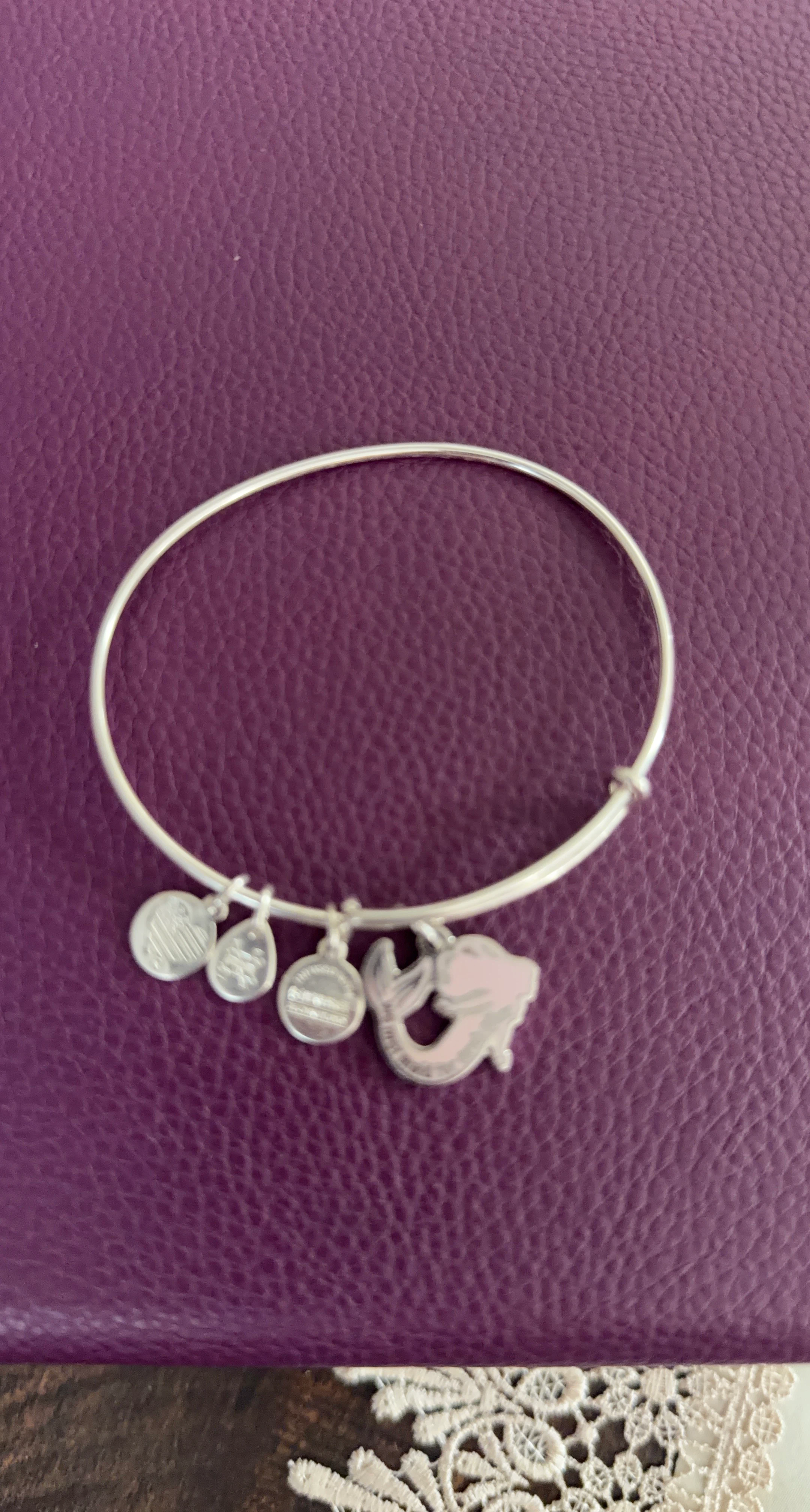 Alex and Ani Mermaid Charm Bangle Bracelet