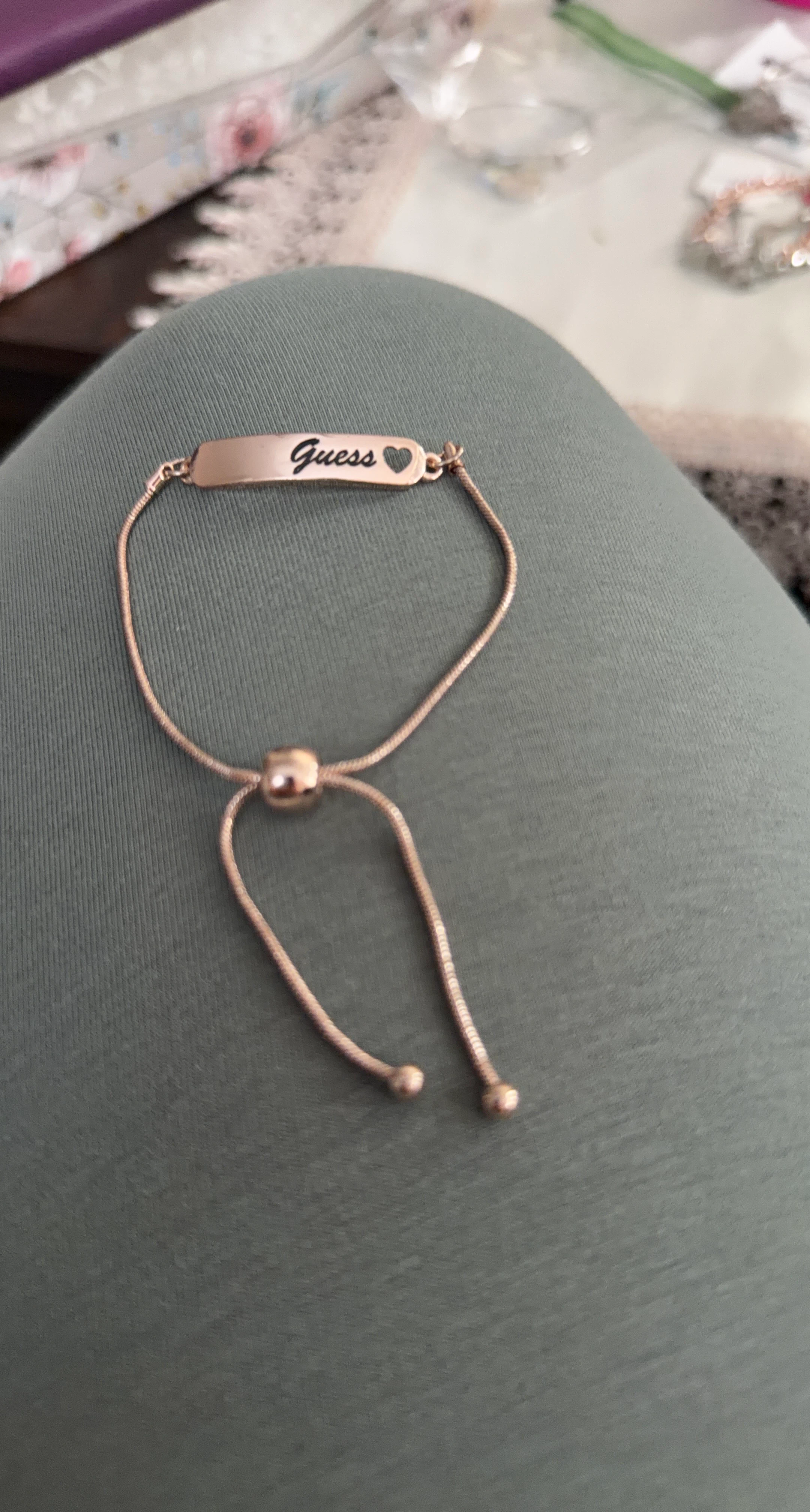 Guess Rose Gold Tone Bracelet