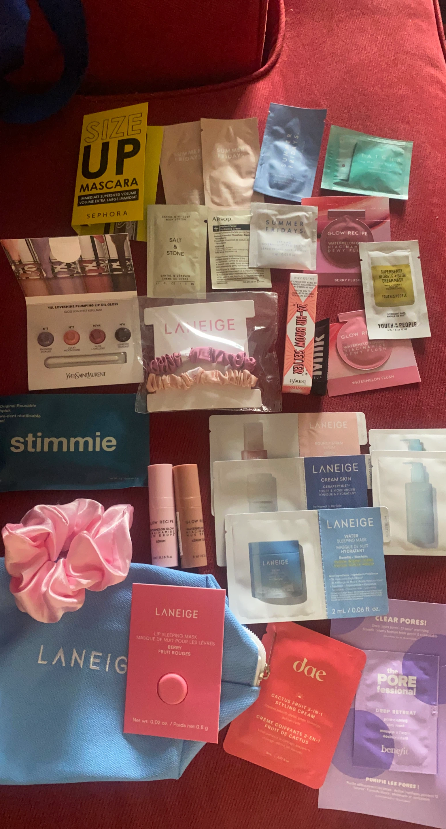 Assorted Skincare and Beauty Samples Lot