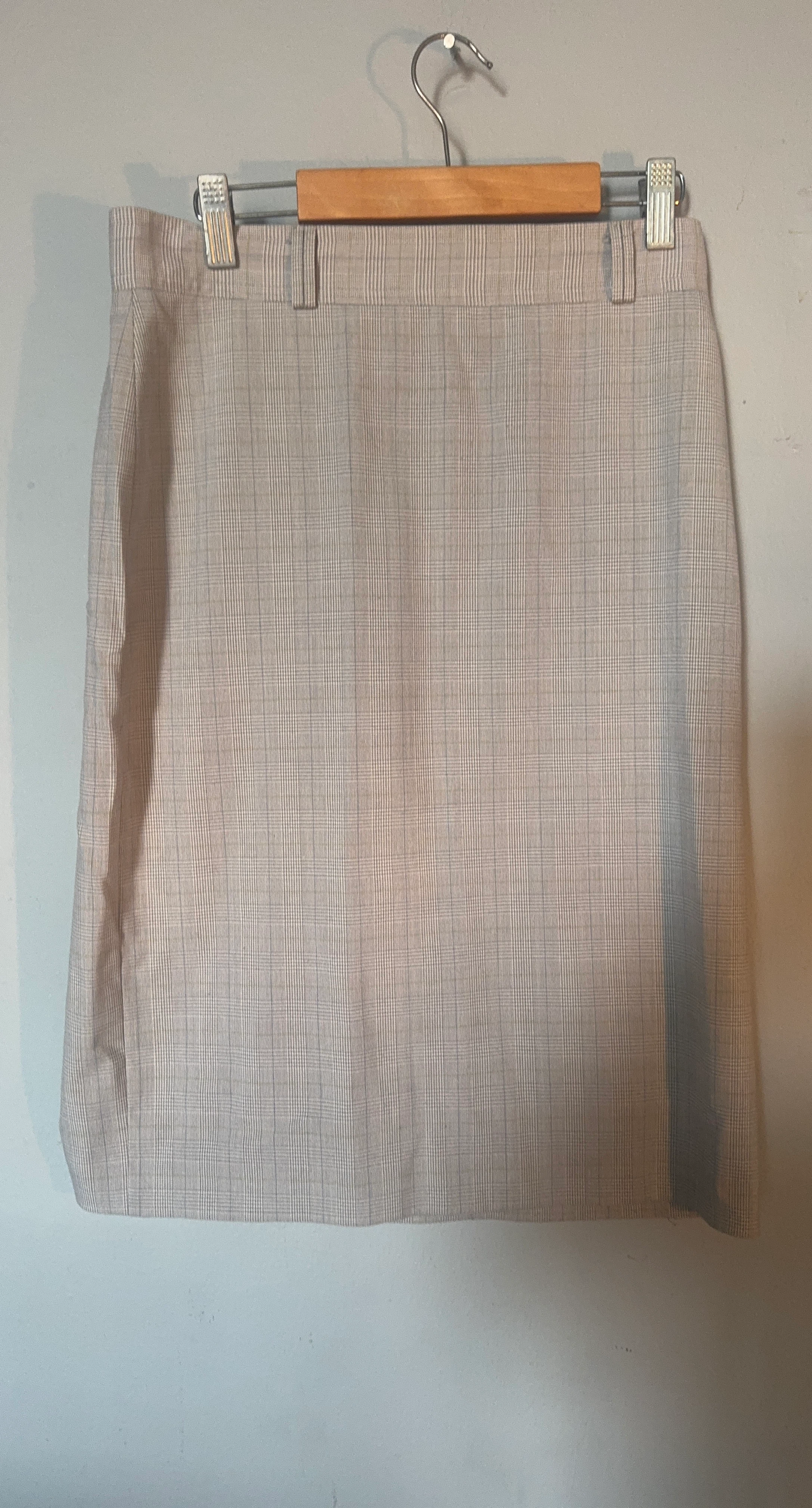 Plaid Pattern Skirt