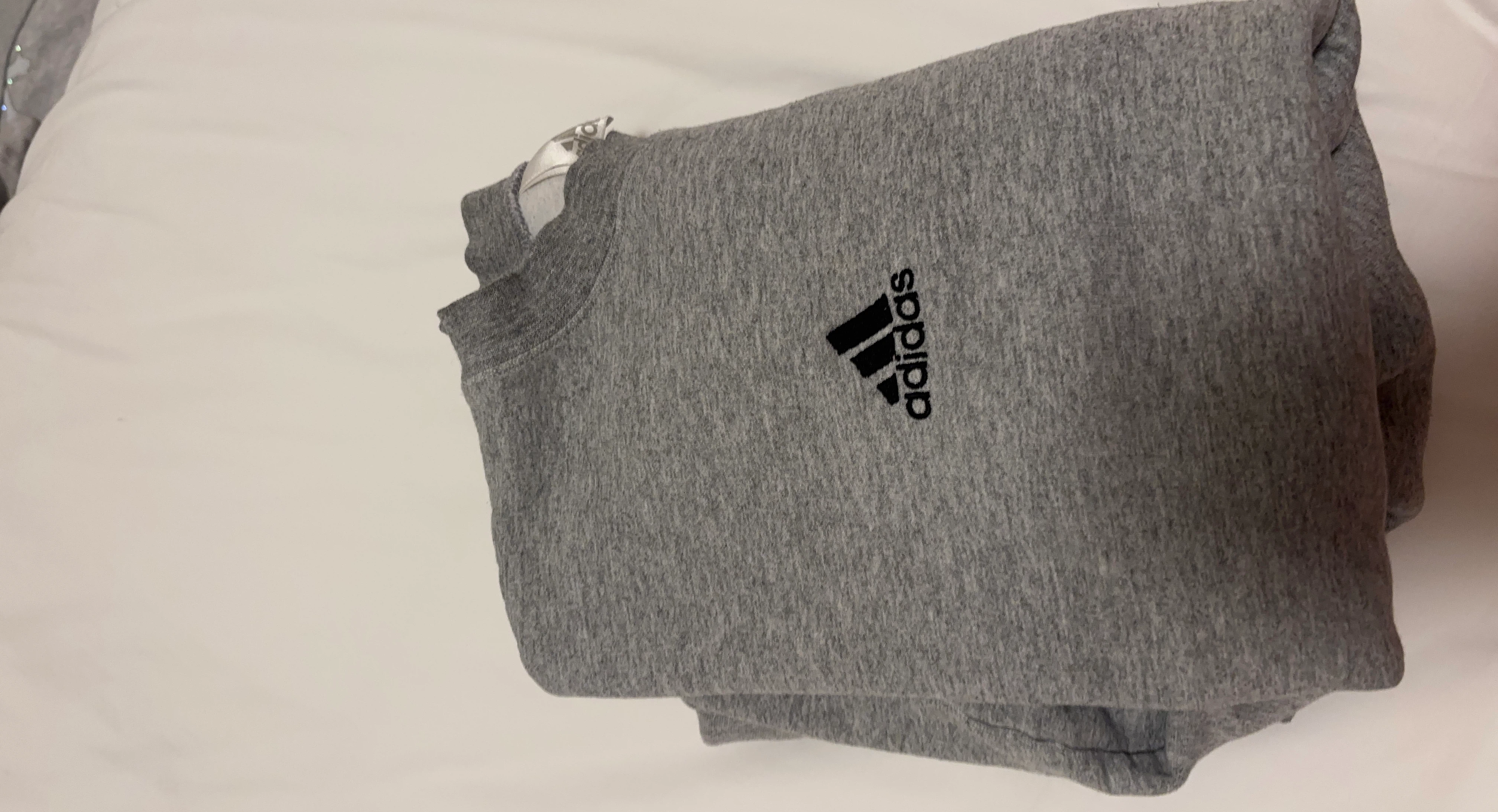 Grey Adidas Crewneck Sweatshirt