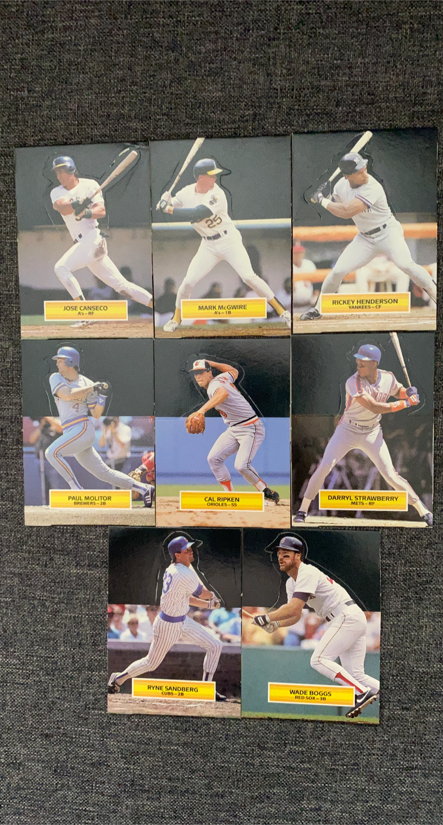 1988 leaf pop up baseball cards star players