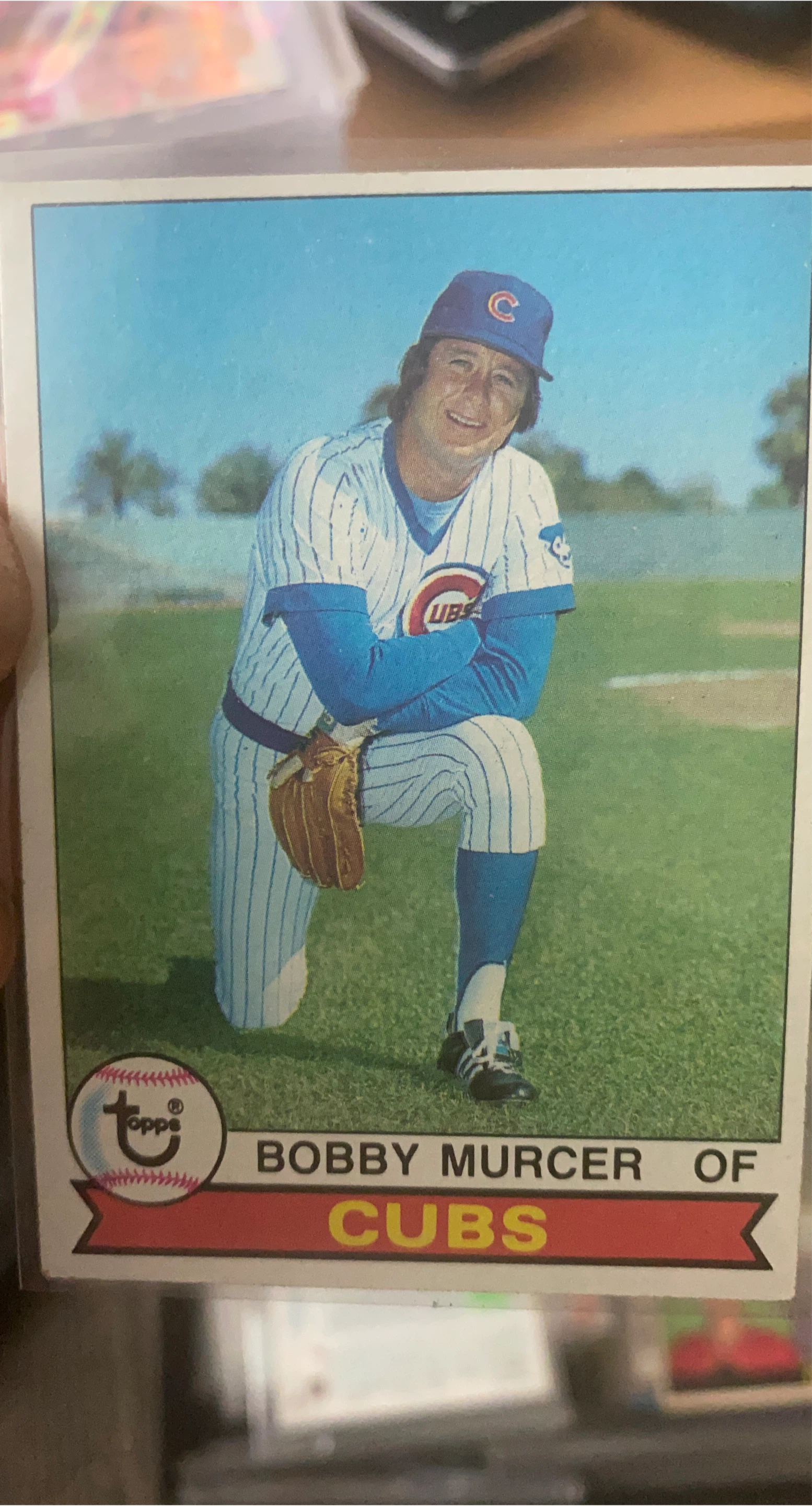 Topps Bobby Murcer of the Cubs Baseball Card