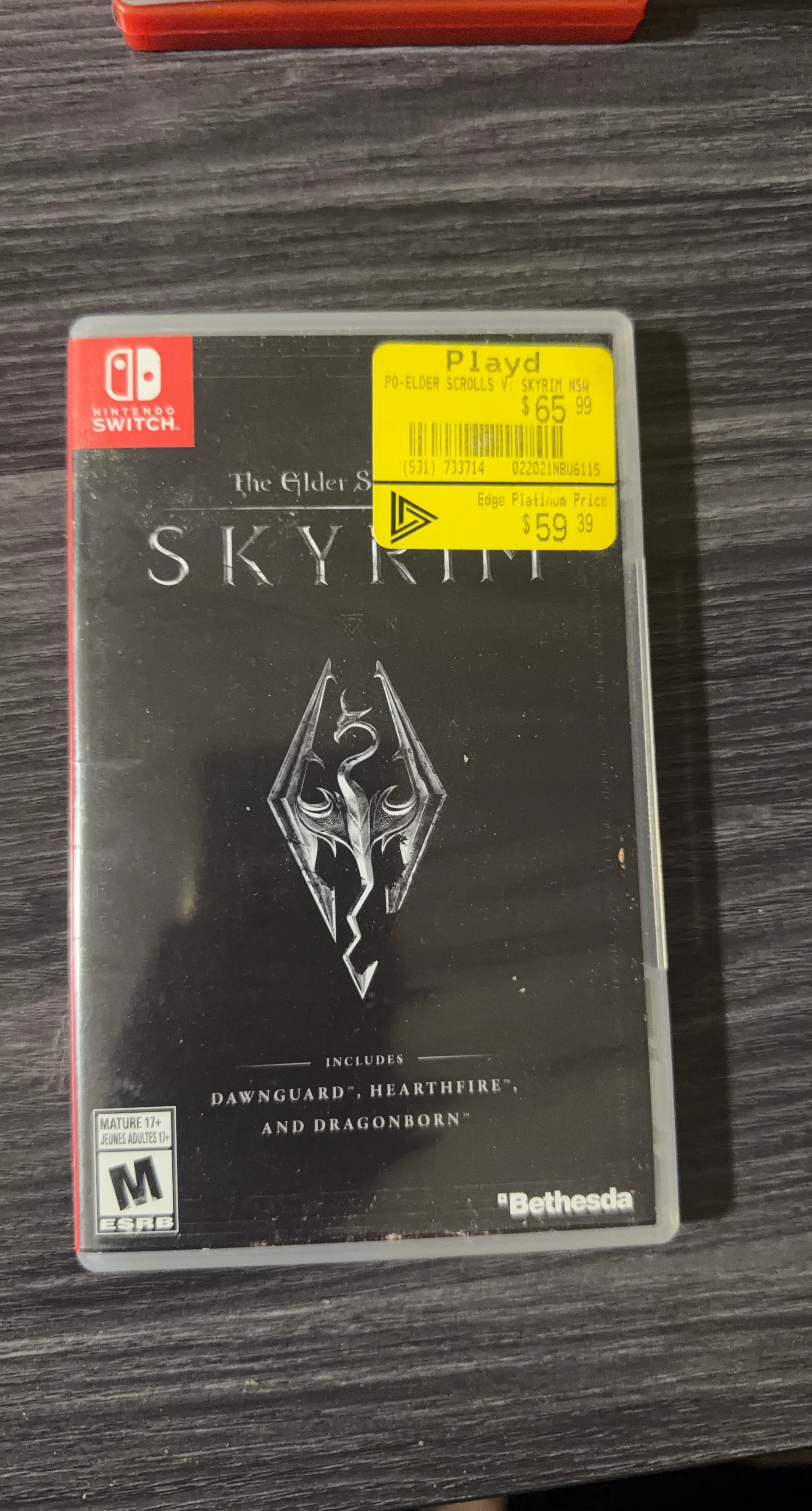 The Elder Scrolls V: Skyrim Nintendo Switch Game