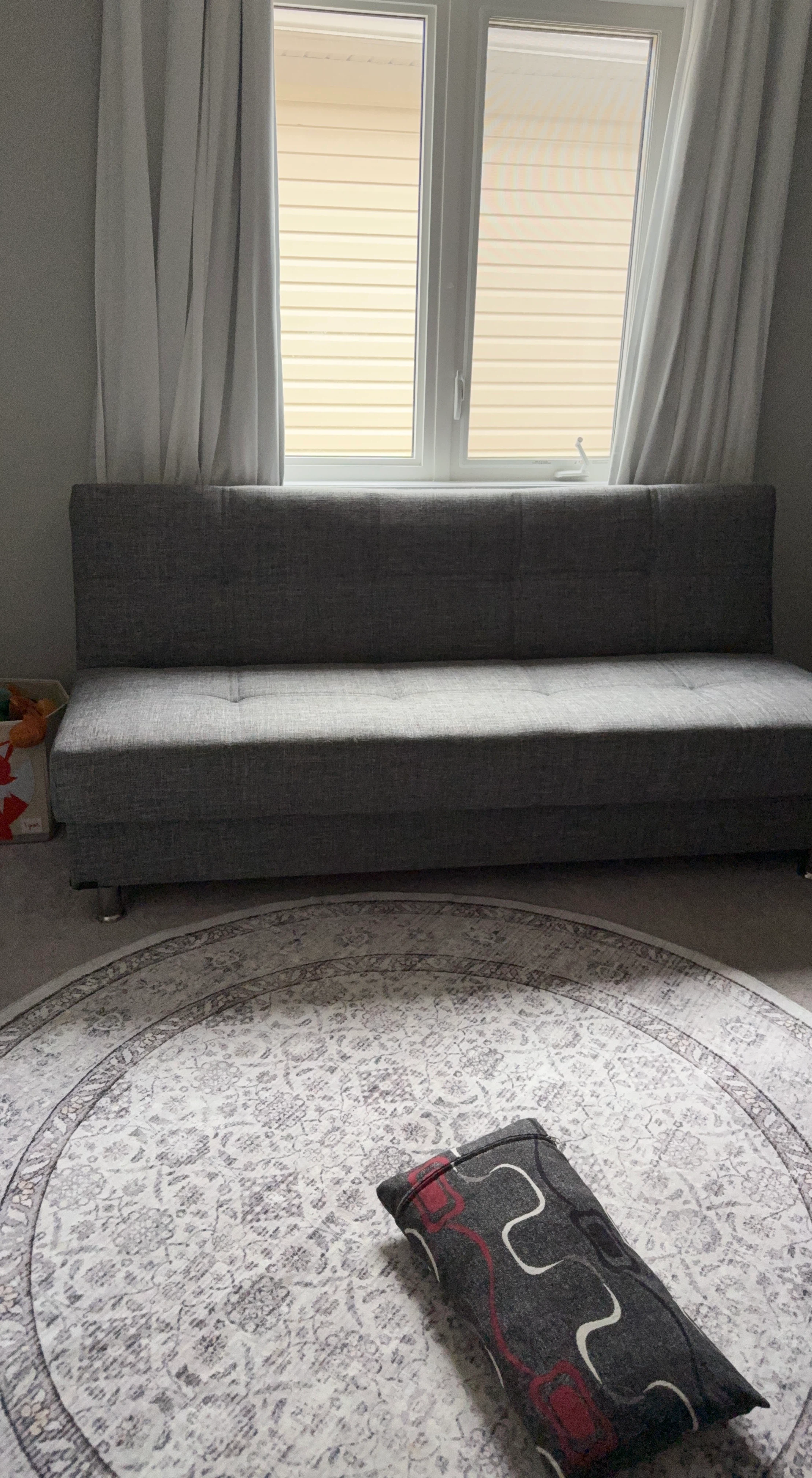 Convertible Sofa Bed - Grey