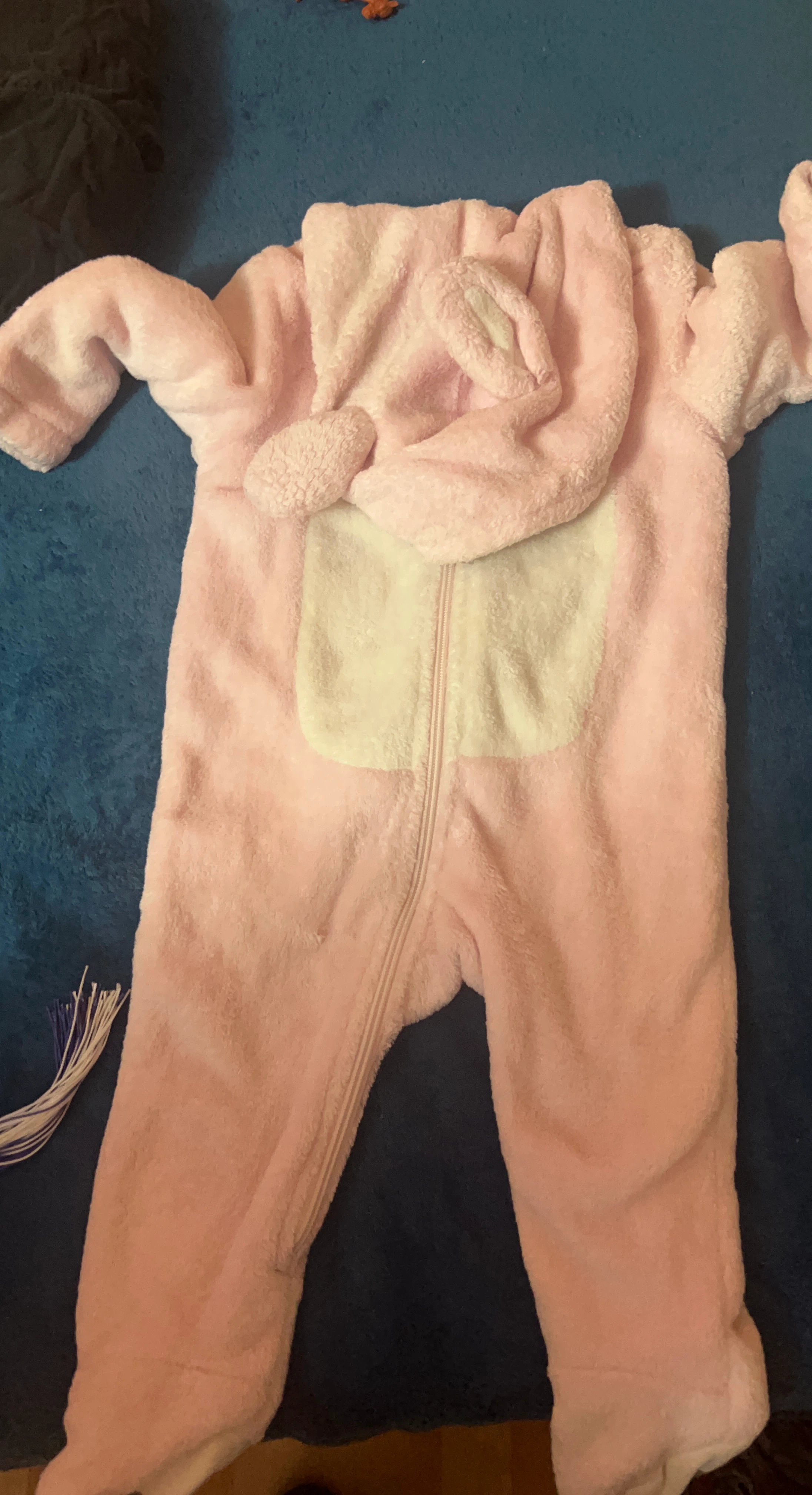 Pink Fuzzy Pajama Costume