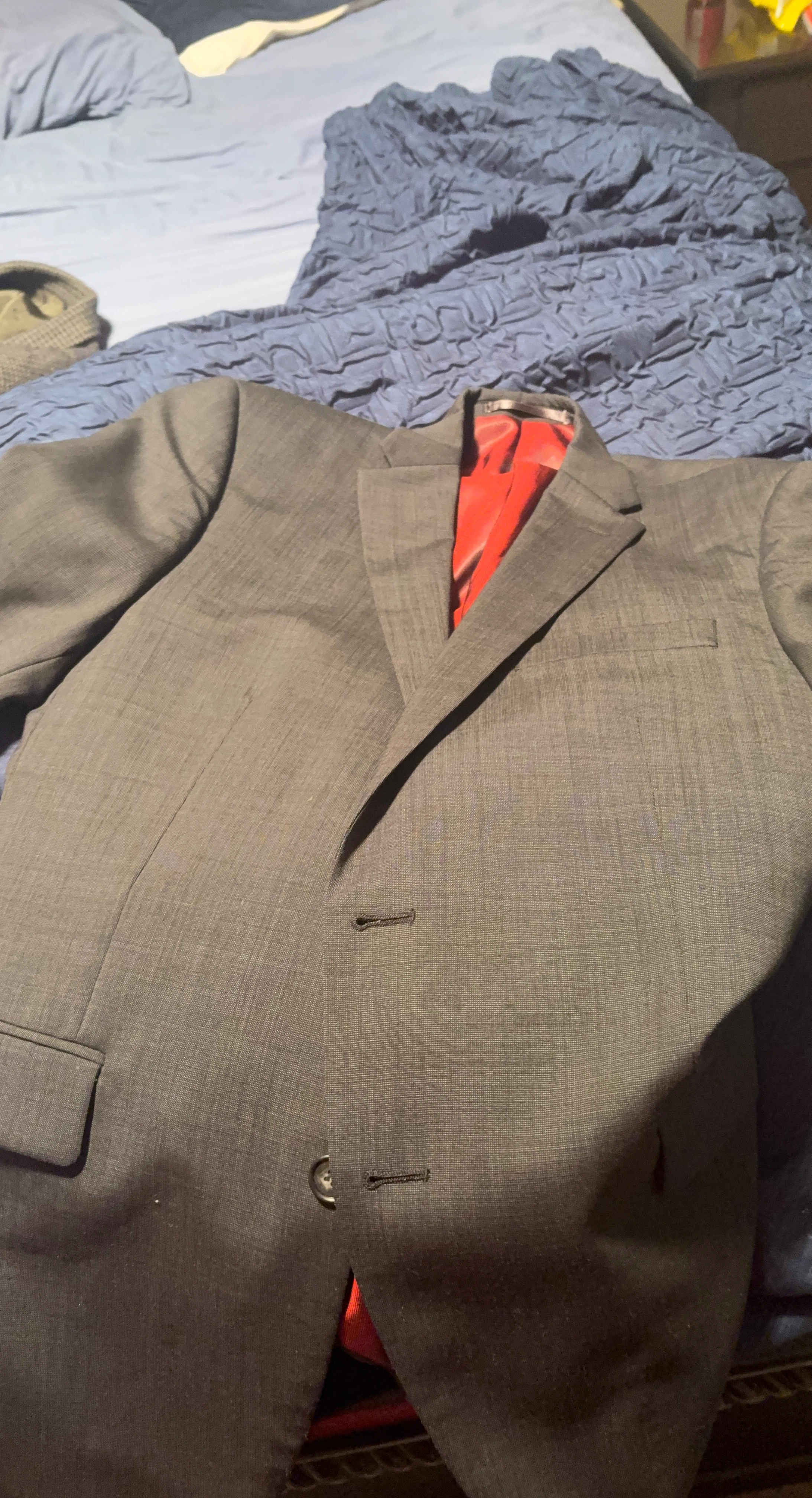 Men's Grey Suit Jacket