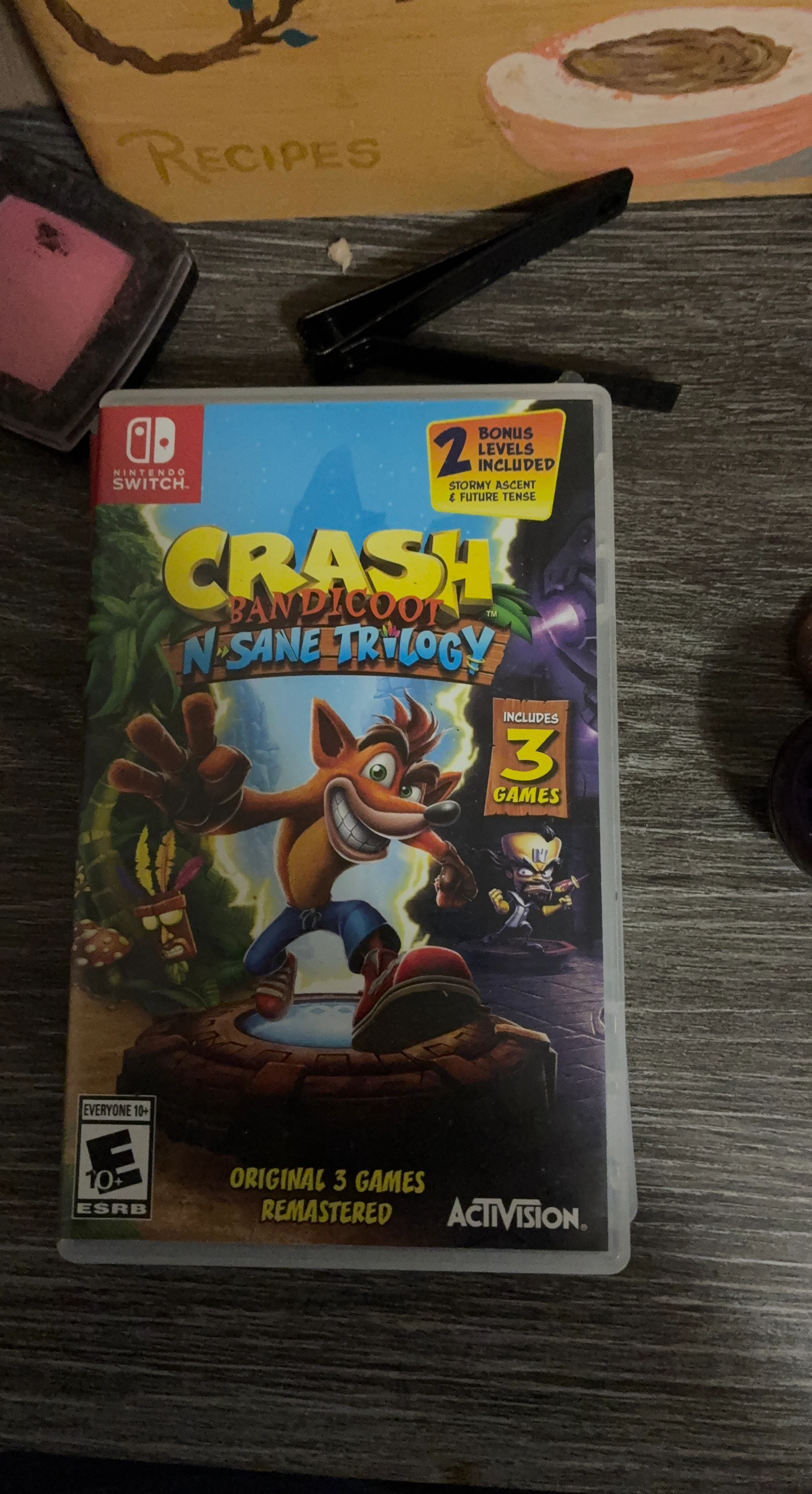 Nintendo Switch Crash Bandicoot N. Sane Trilogy Game