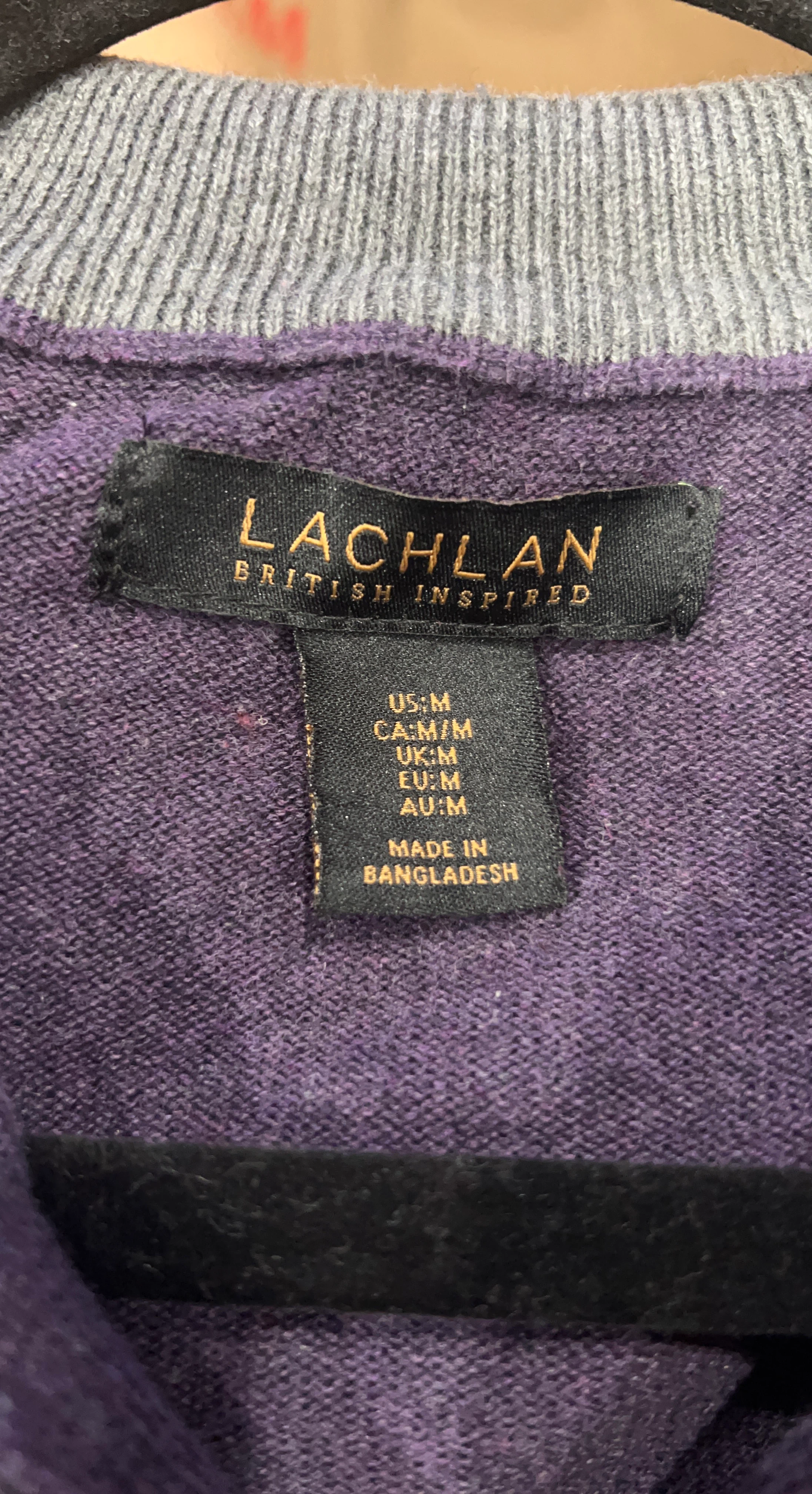 Lachlan Men's Medium Sweater - photo 3