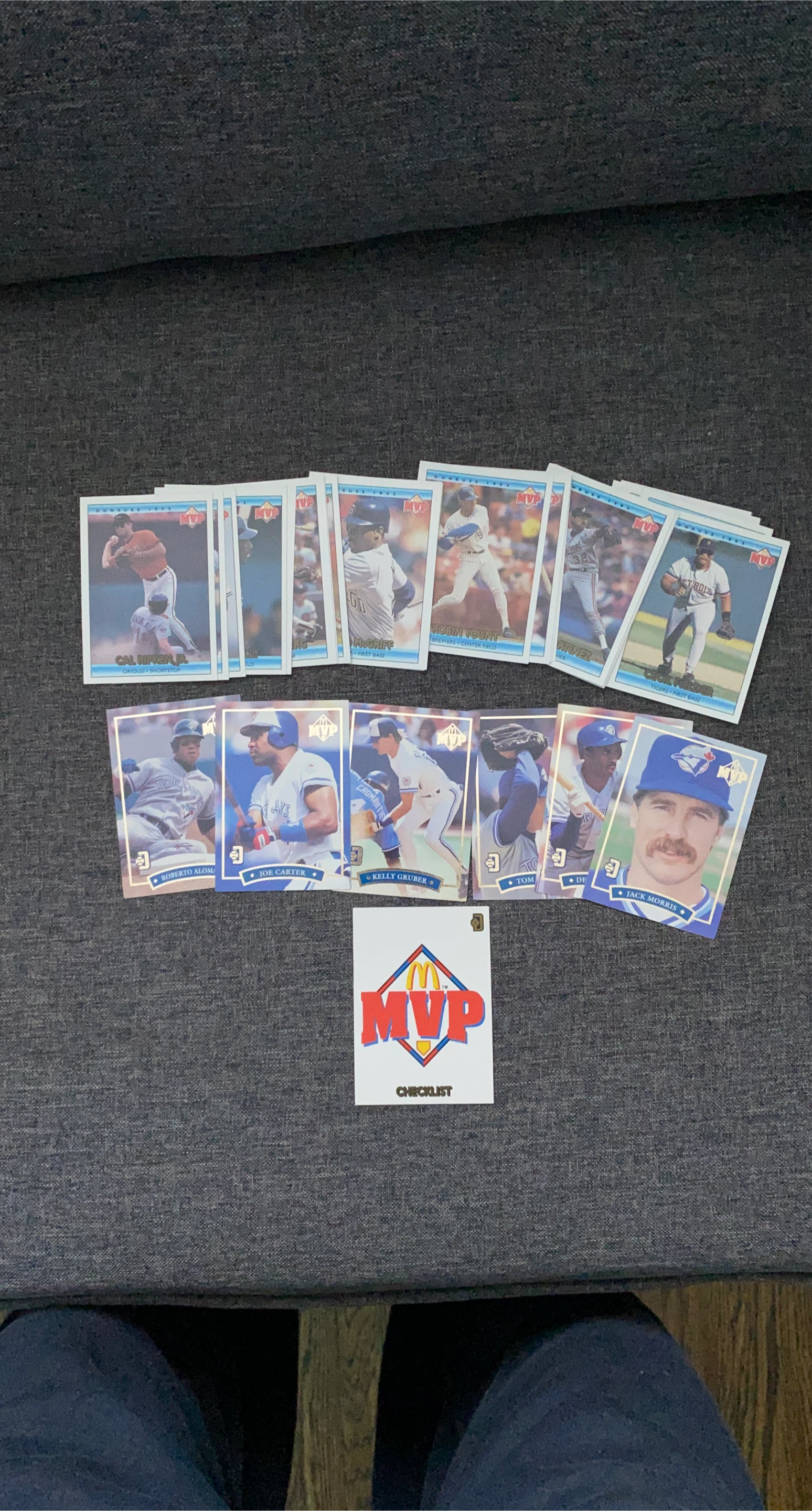 1991 Donruss MVP Baseball Cards Collection