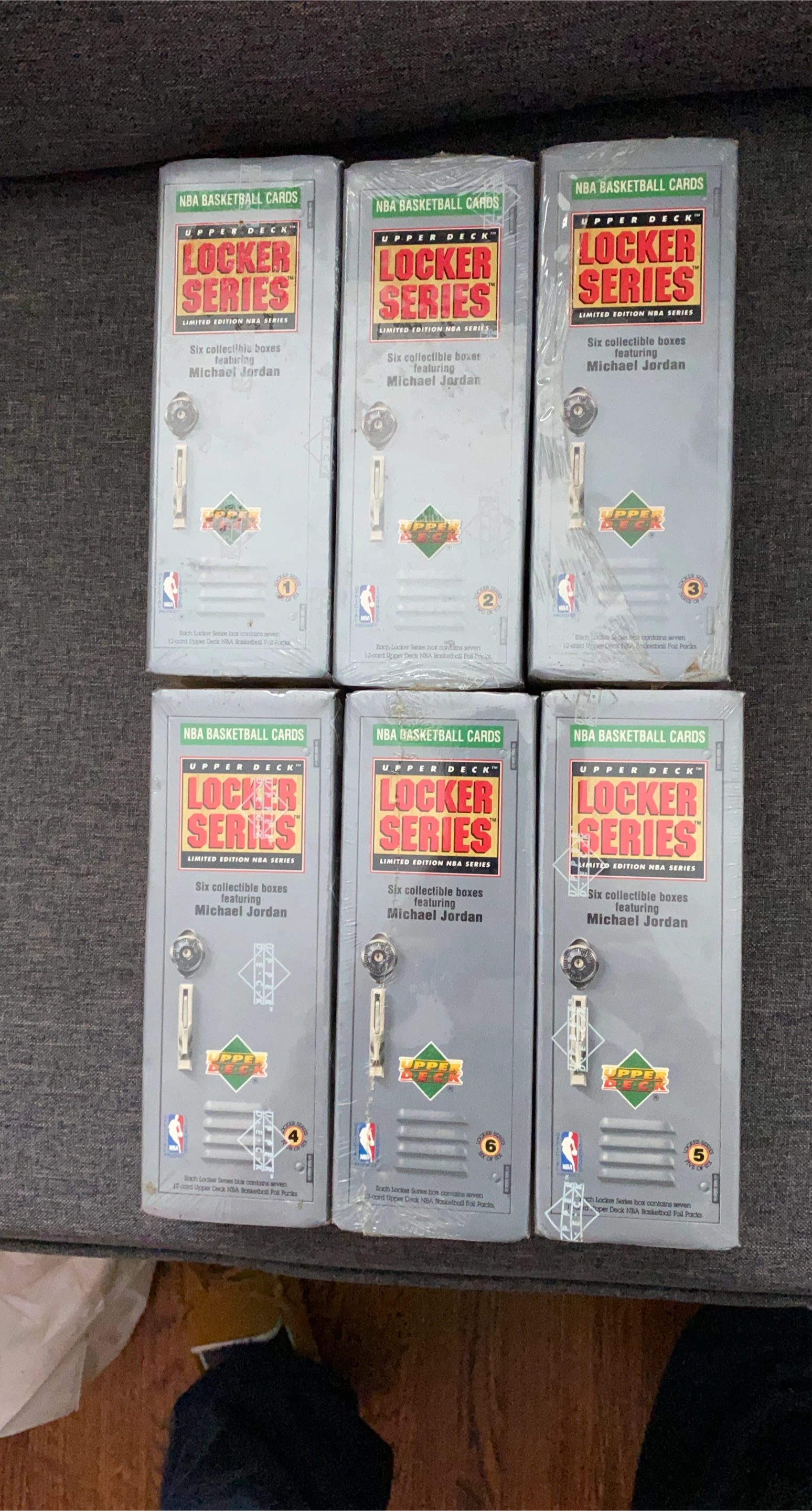 Upper Deck Locker Series Michael Jordan NBA Basketball Cards