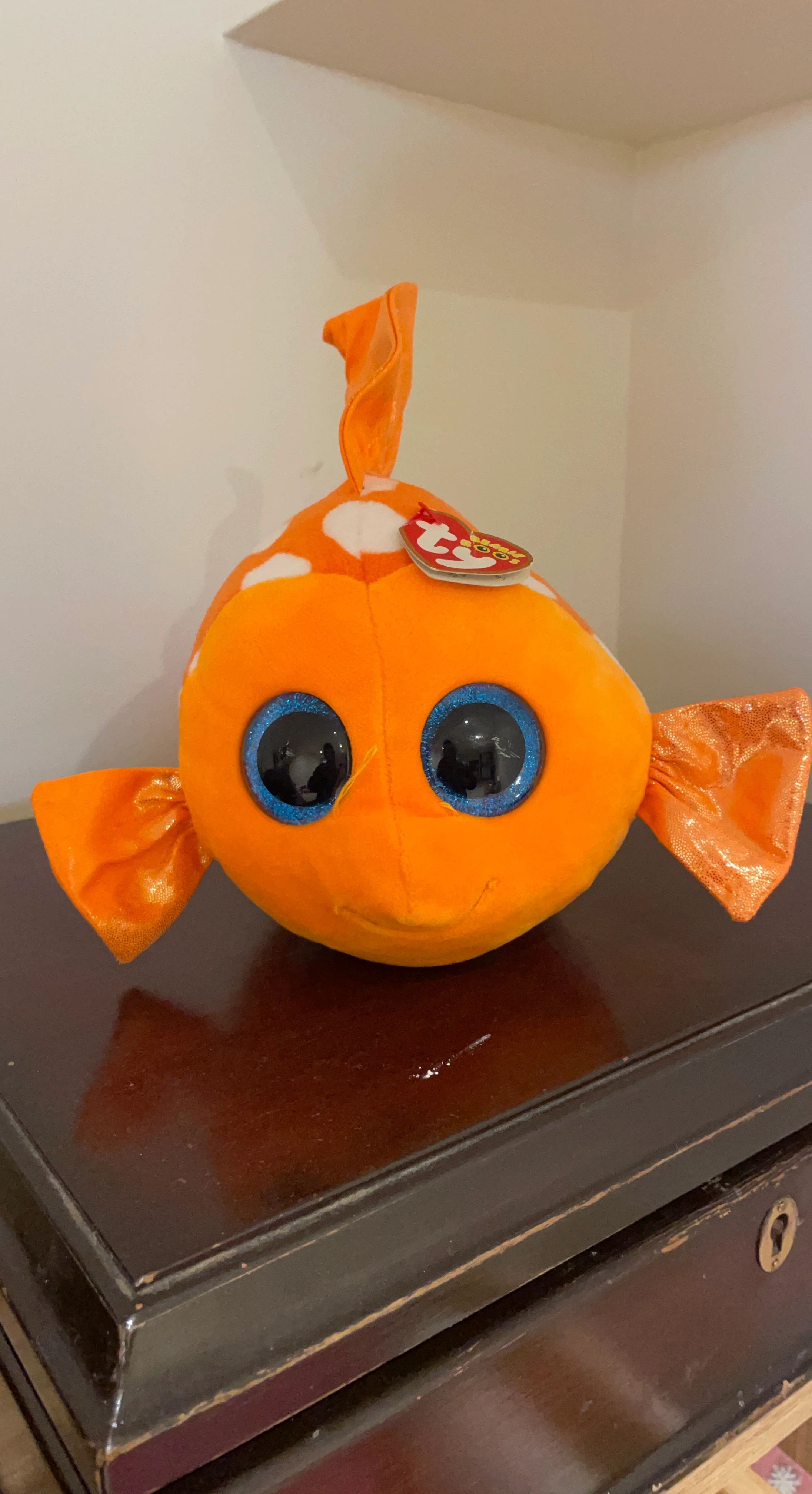 Ty Beanie Boos Flippy Fish Plush Toy