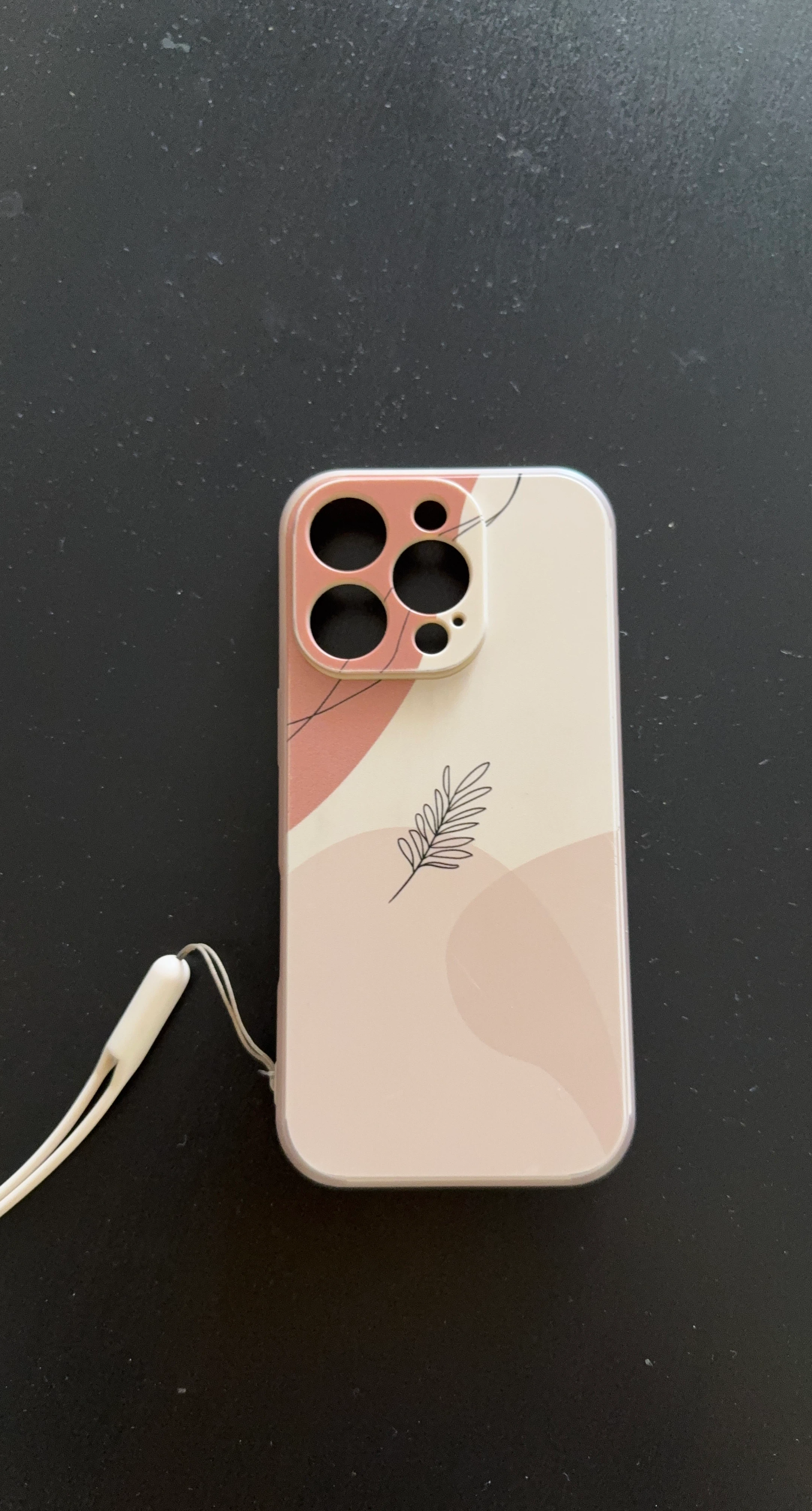 Phone Case with Leaf Design