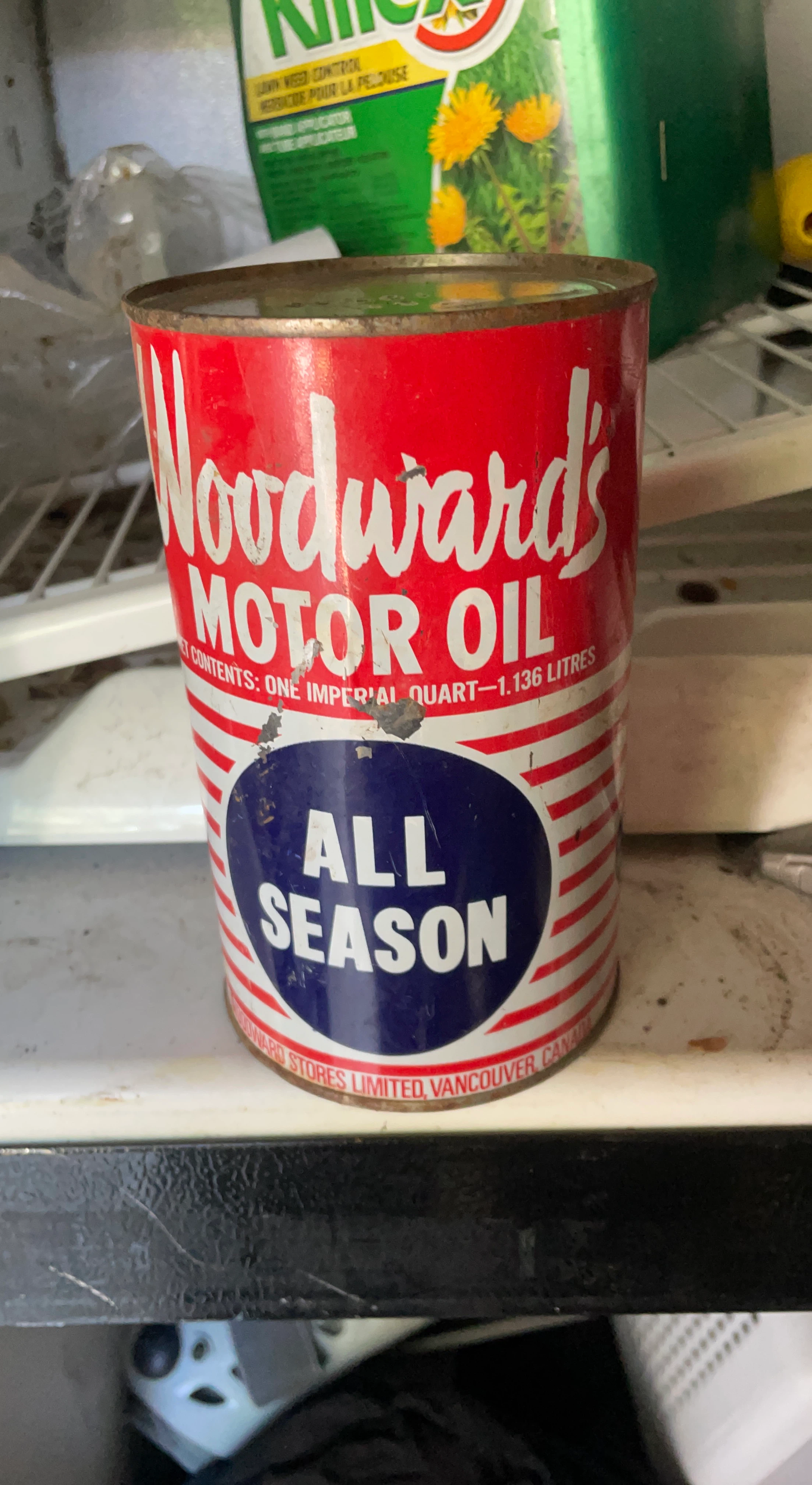 Woodward's Motor Oil All Season