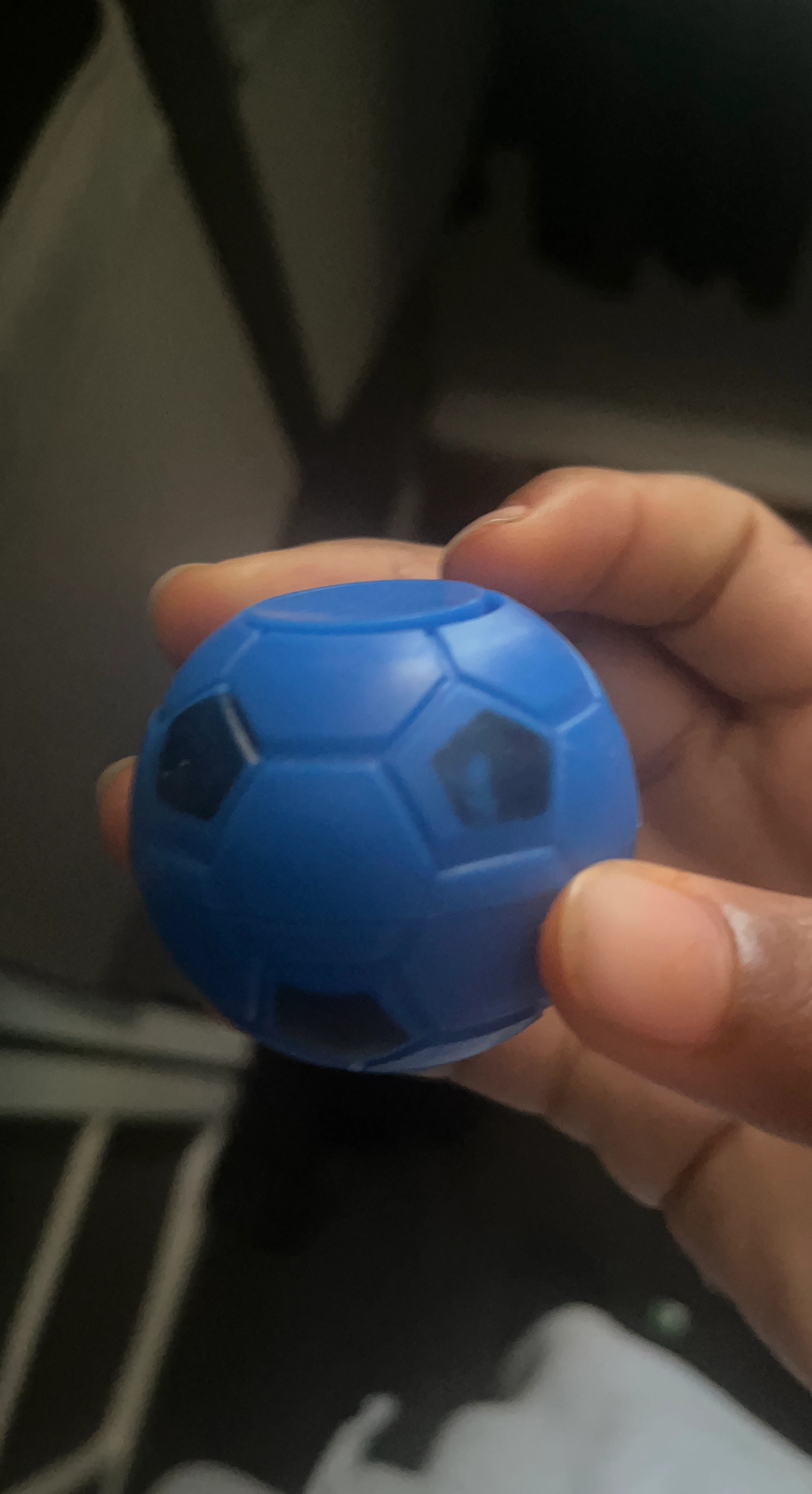 Blue Soccer Ball Fidget Toy