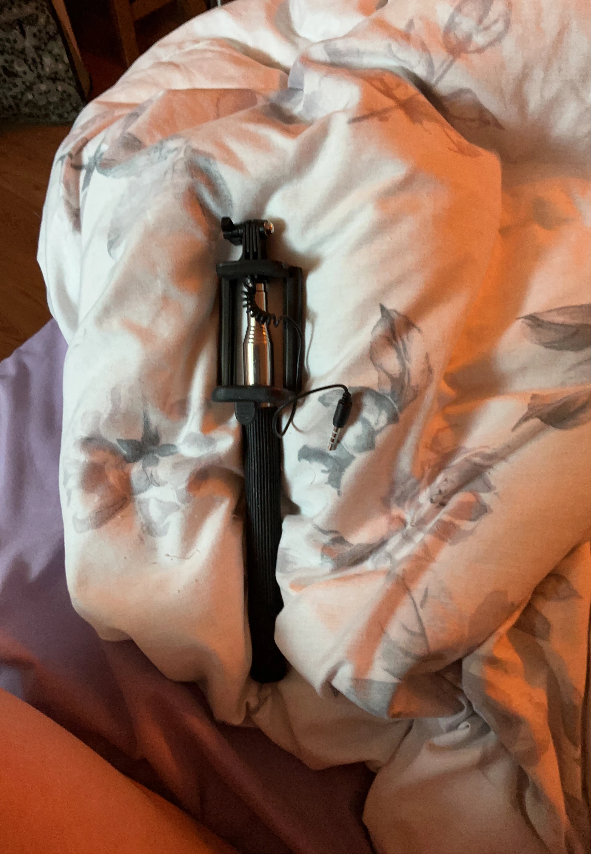 Selfie Stick with Wired Remote