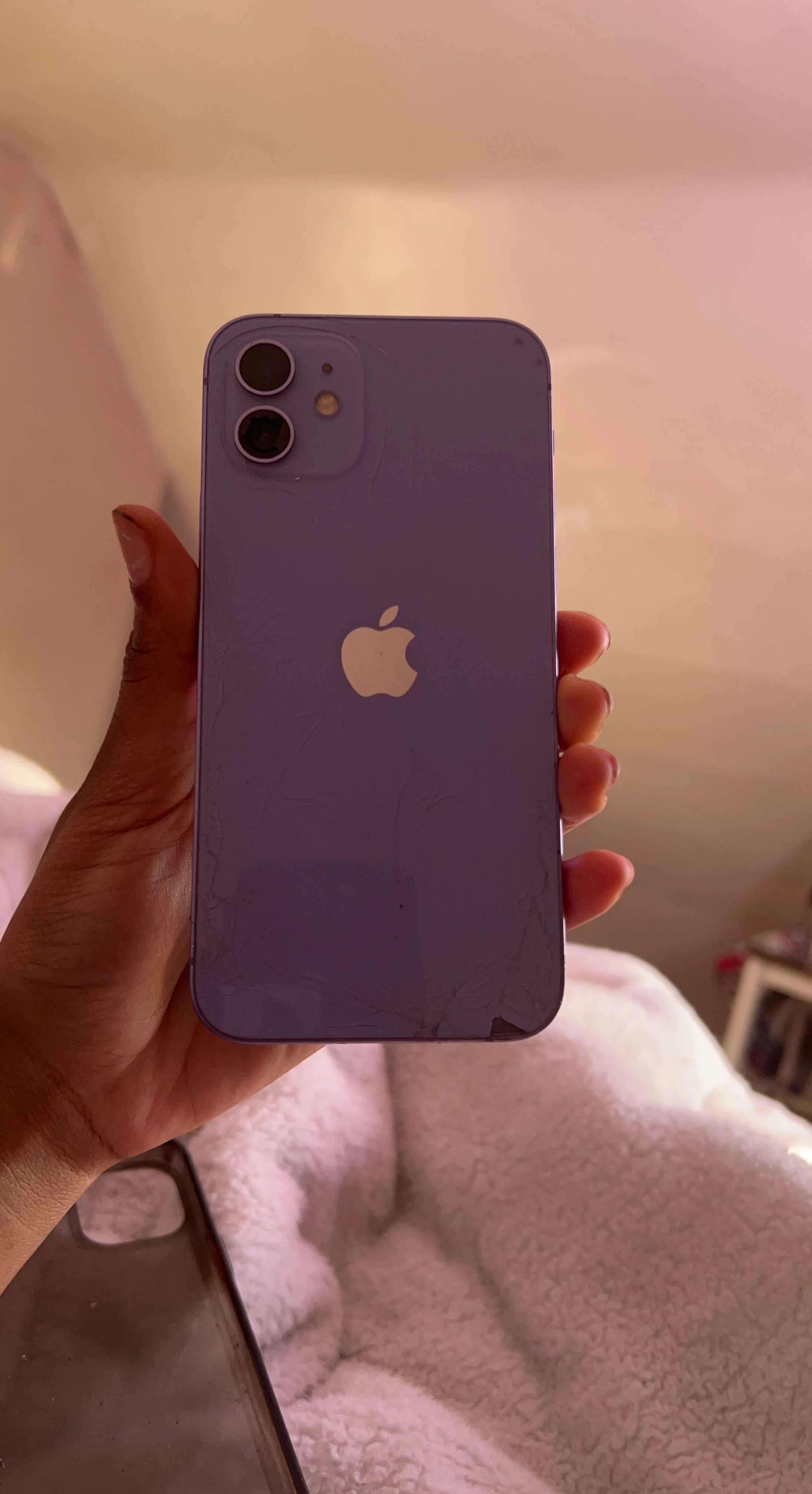 Purple iPhone 12