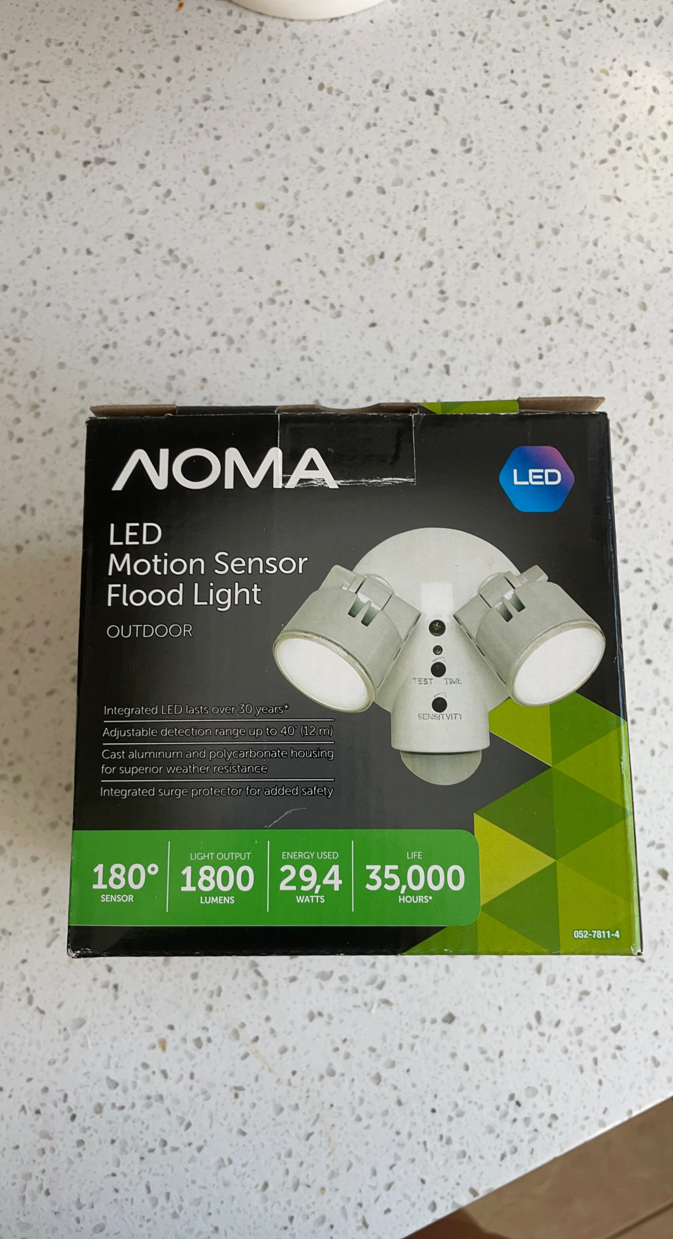 Brand New NOMA LED Motion Sensor Flood Light Outdoor