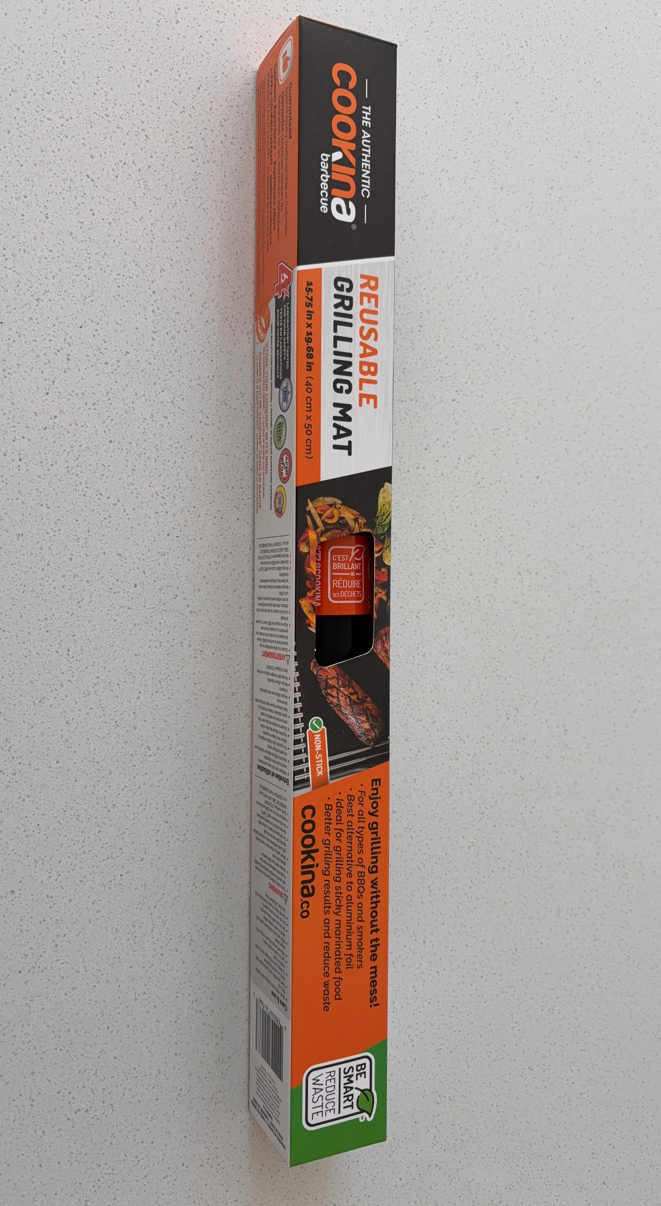 Cookina Reusable Grilling Mat 15.75" x 19.68"