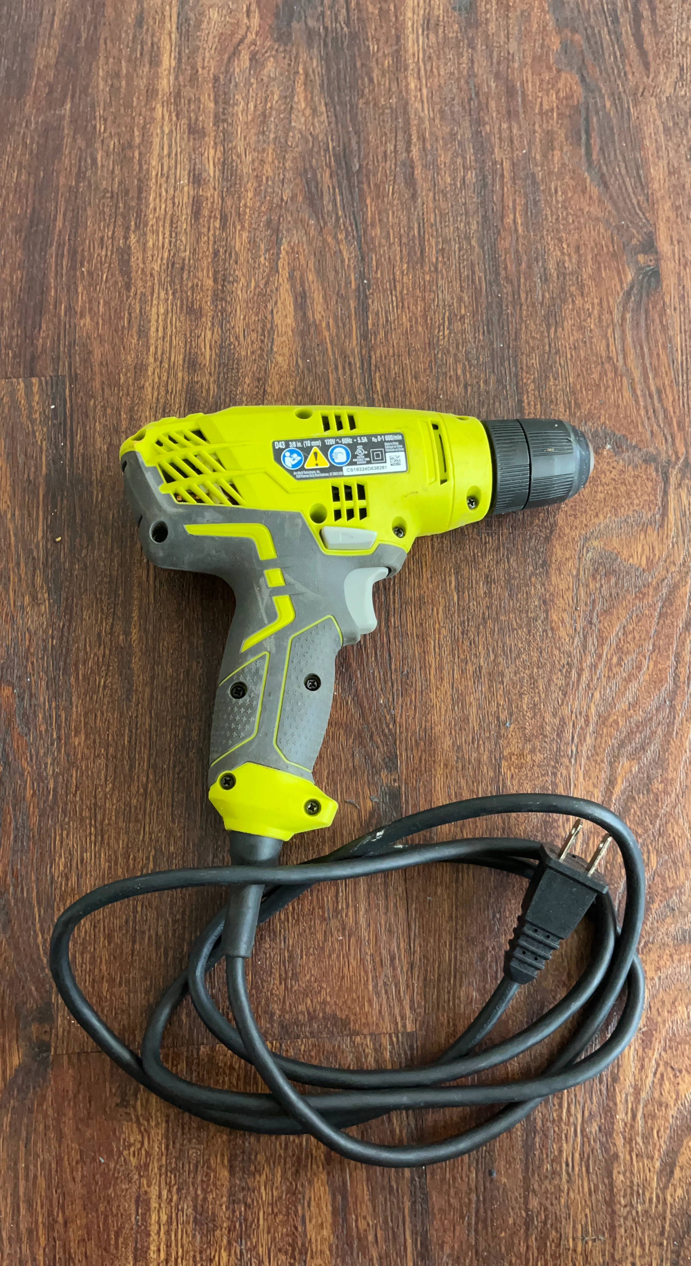 Ryobi D43 Corded Drill - photo 2