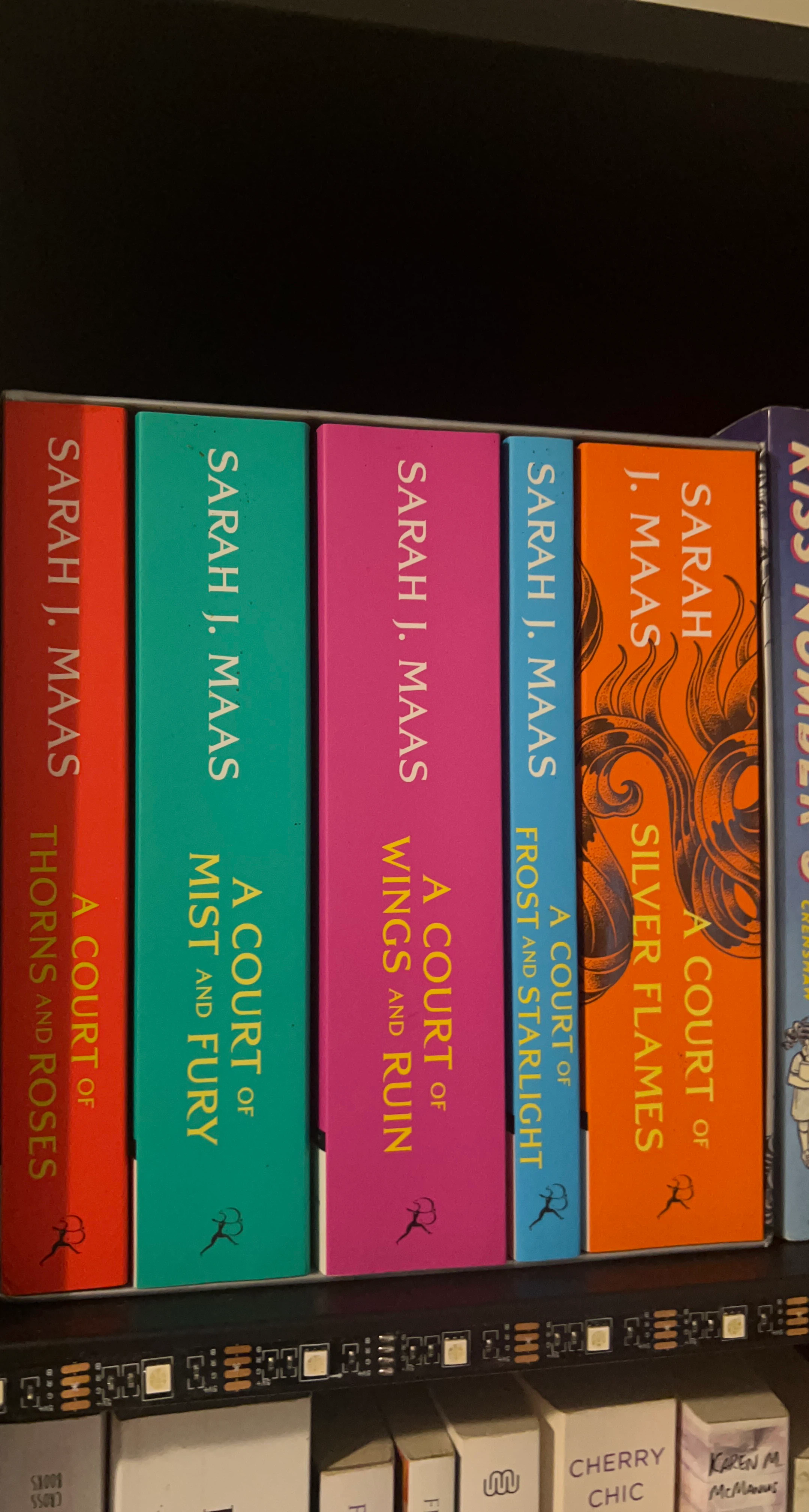 A Court of Thorns and Roses Series Books 1-4 by Sarah J. Maas