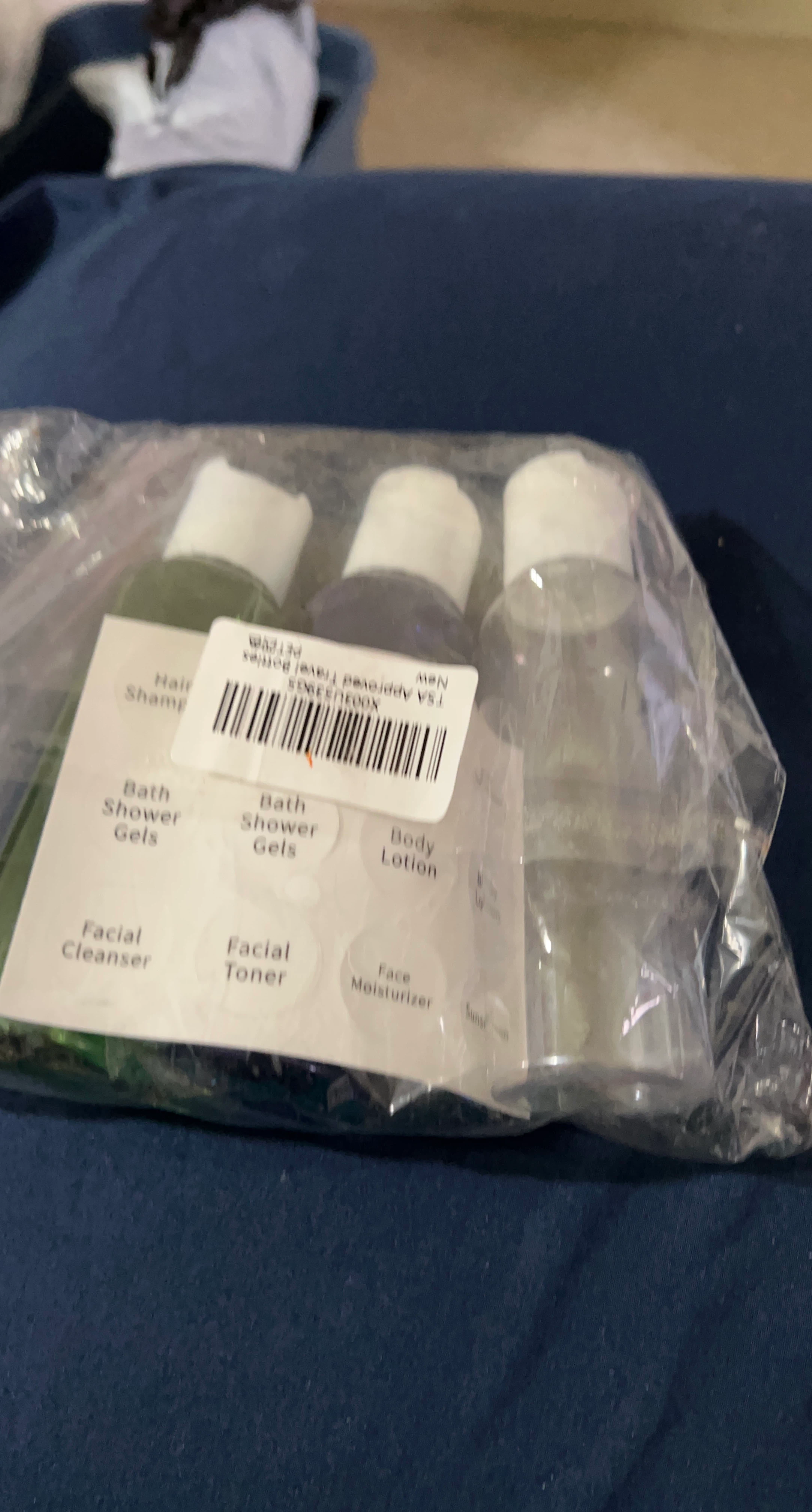 TSA Approved Travel Bottles Set for Toiletries