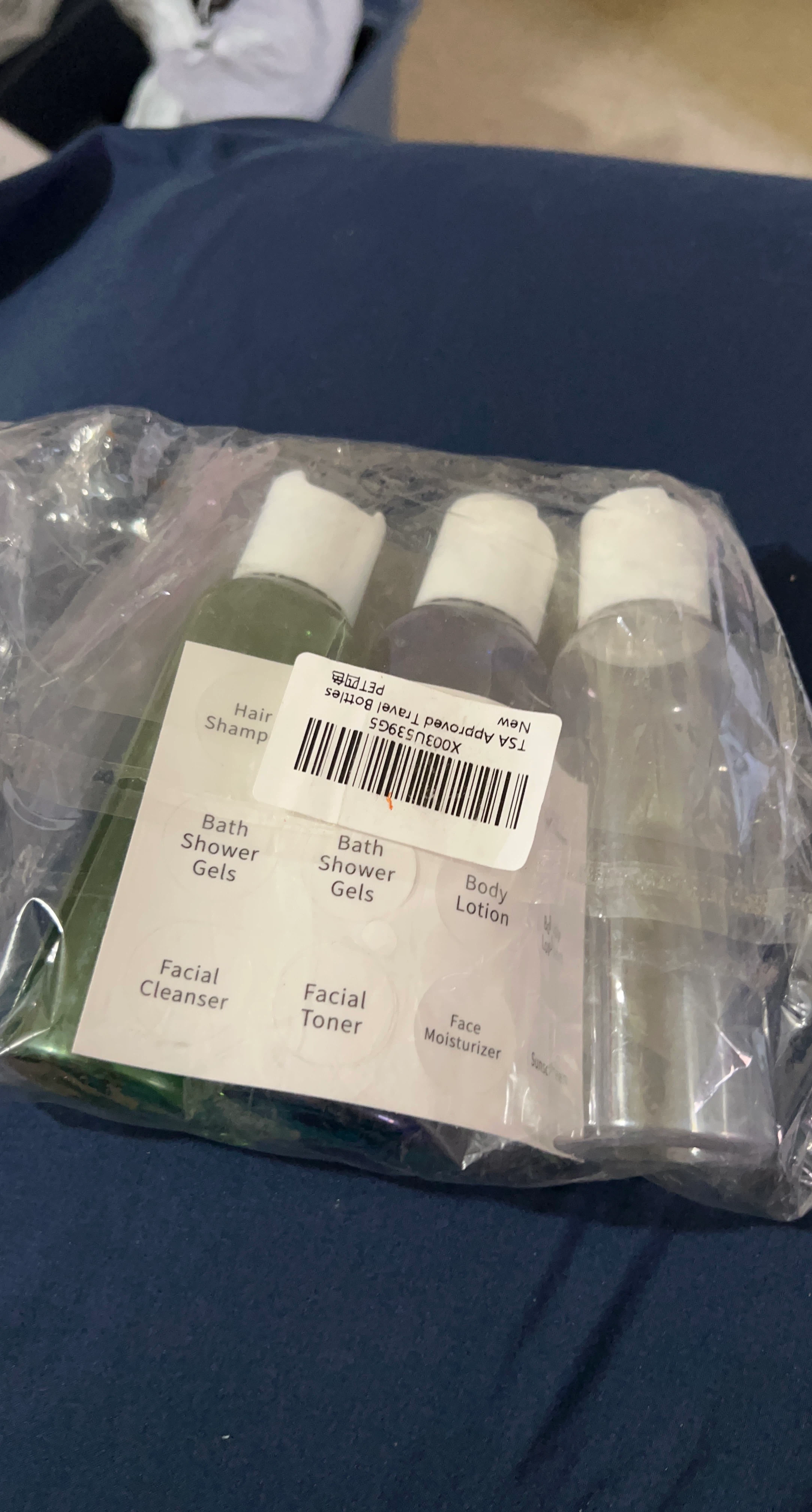 TSA Approved Travel Bottles Set