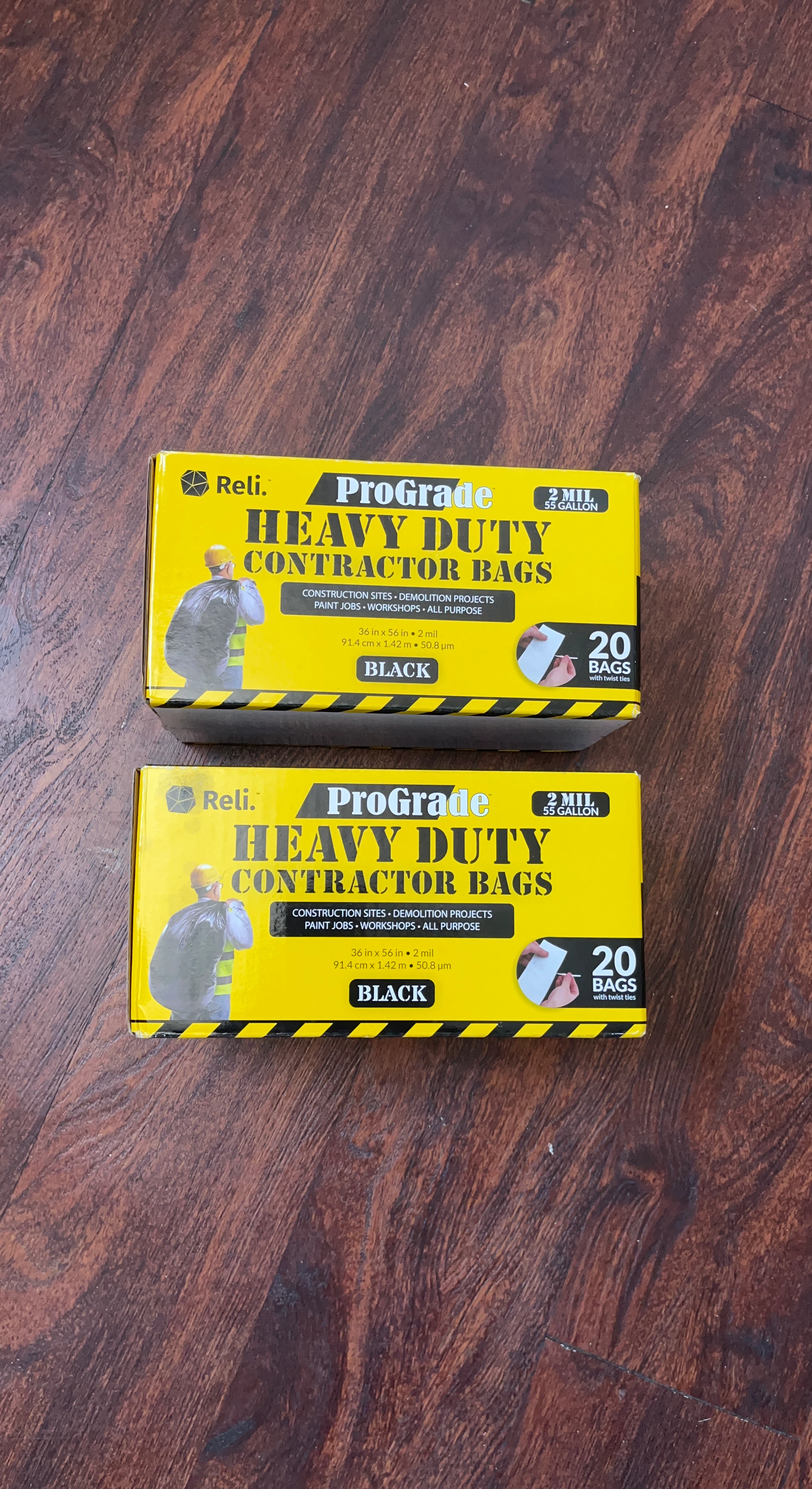 Reli ProGrade Heavy Duty Contractor Bags(2 Boxes)