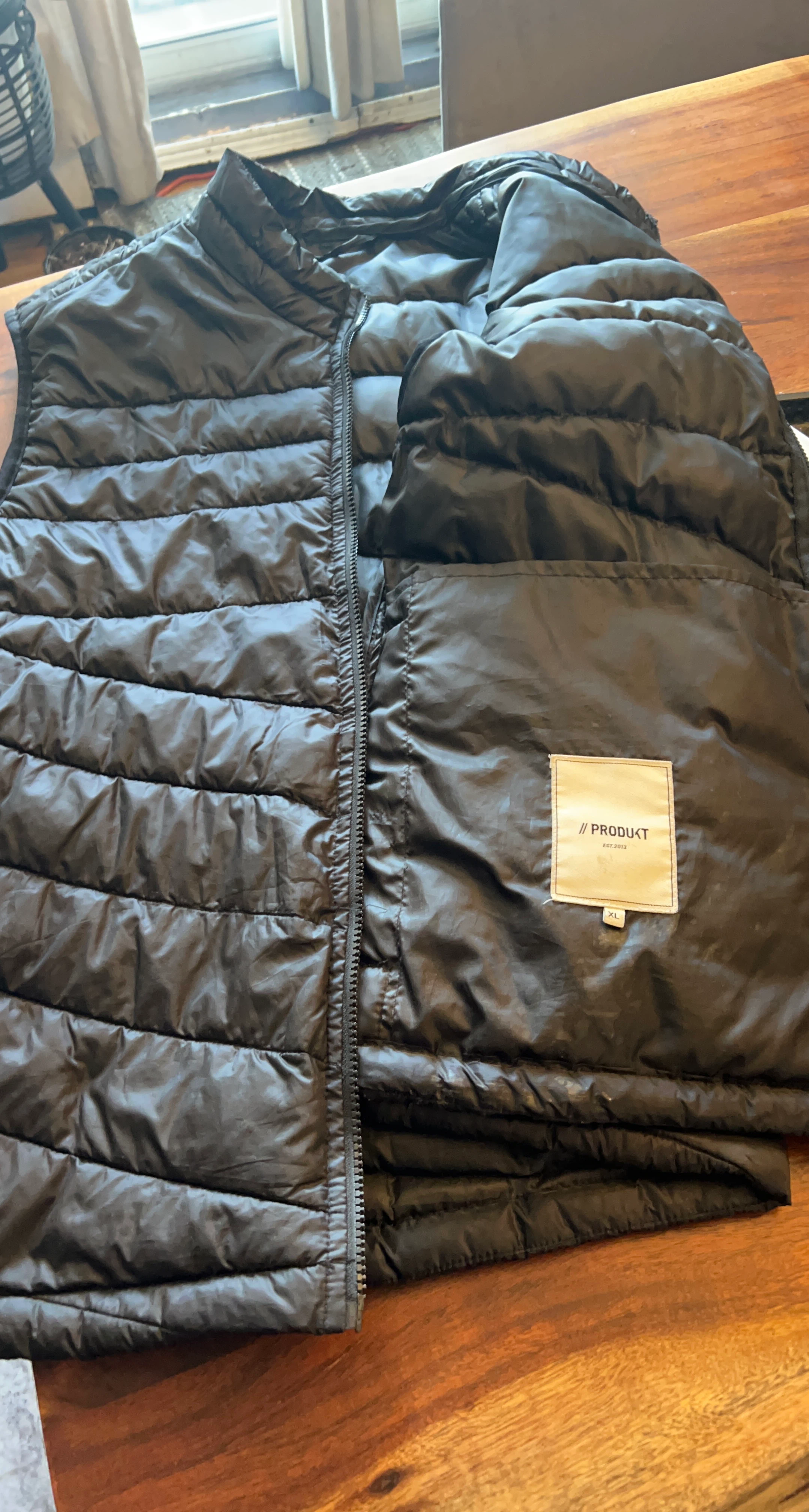 PRODUKT Puffer Vest XL Black