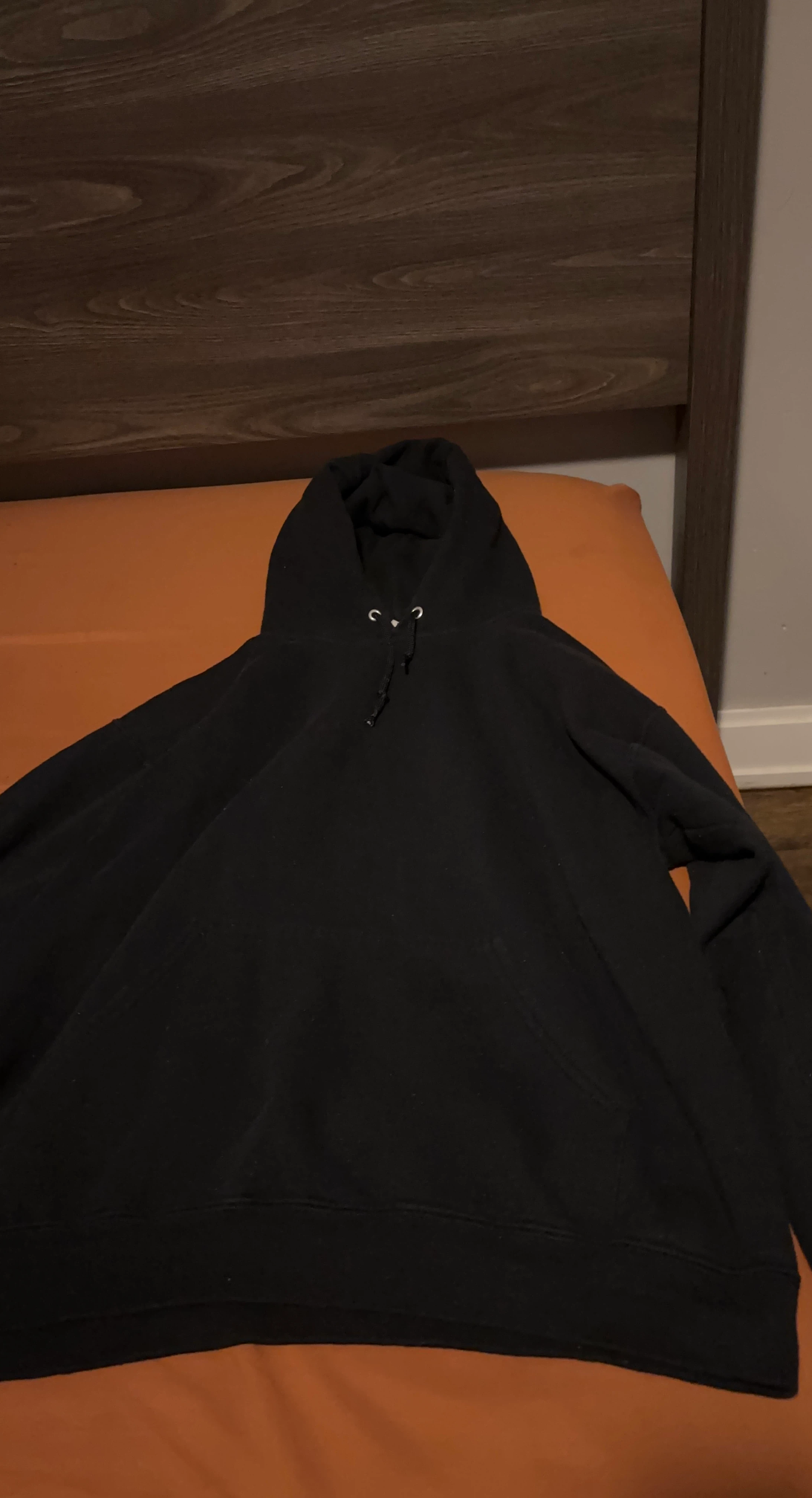 Black Pullover Hoodie