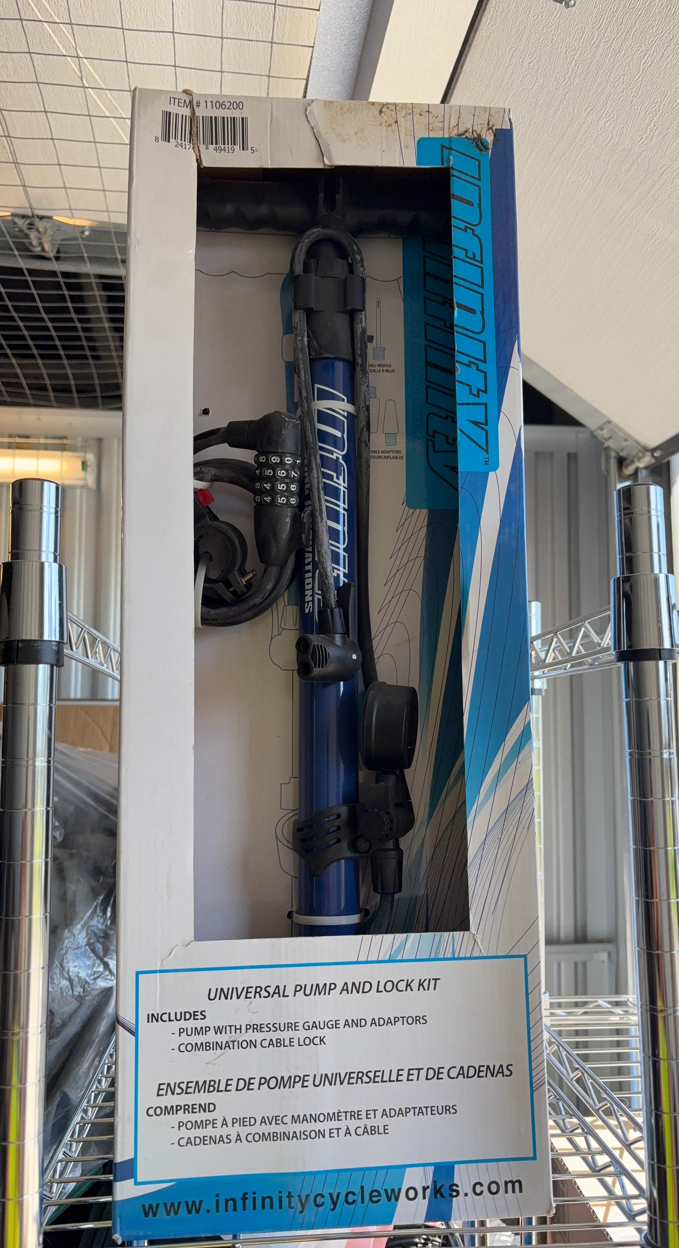 Infinity Universal Pump and Lock Kit