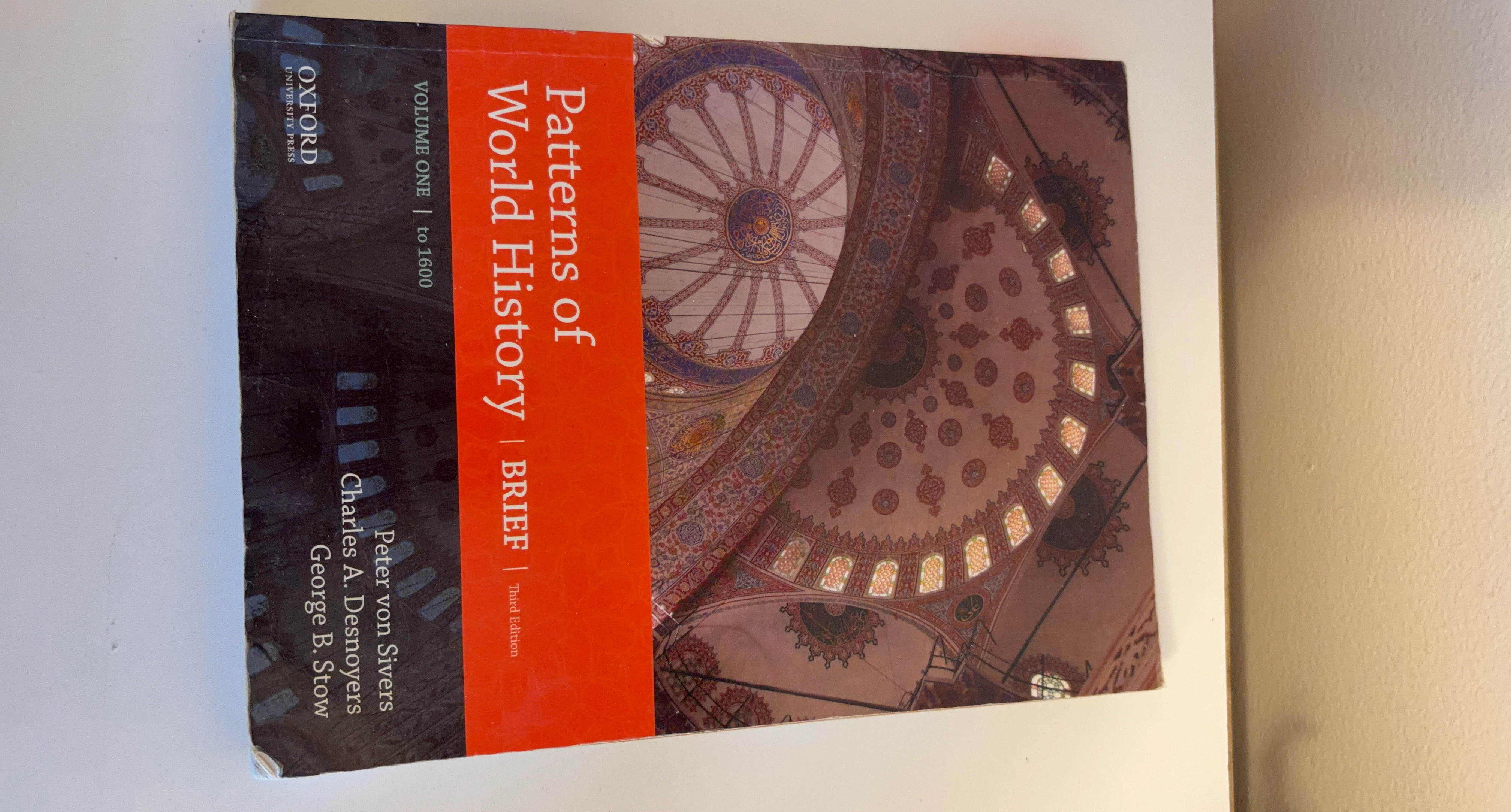 Patterns of World History: Volume One