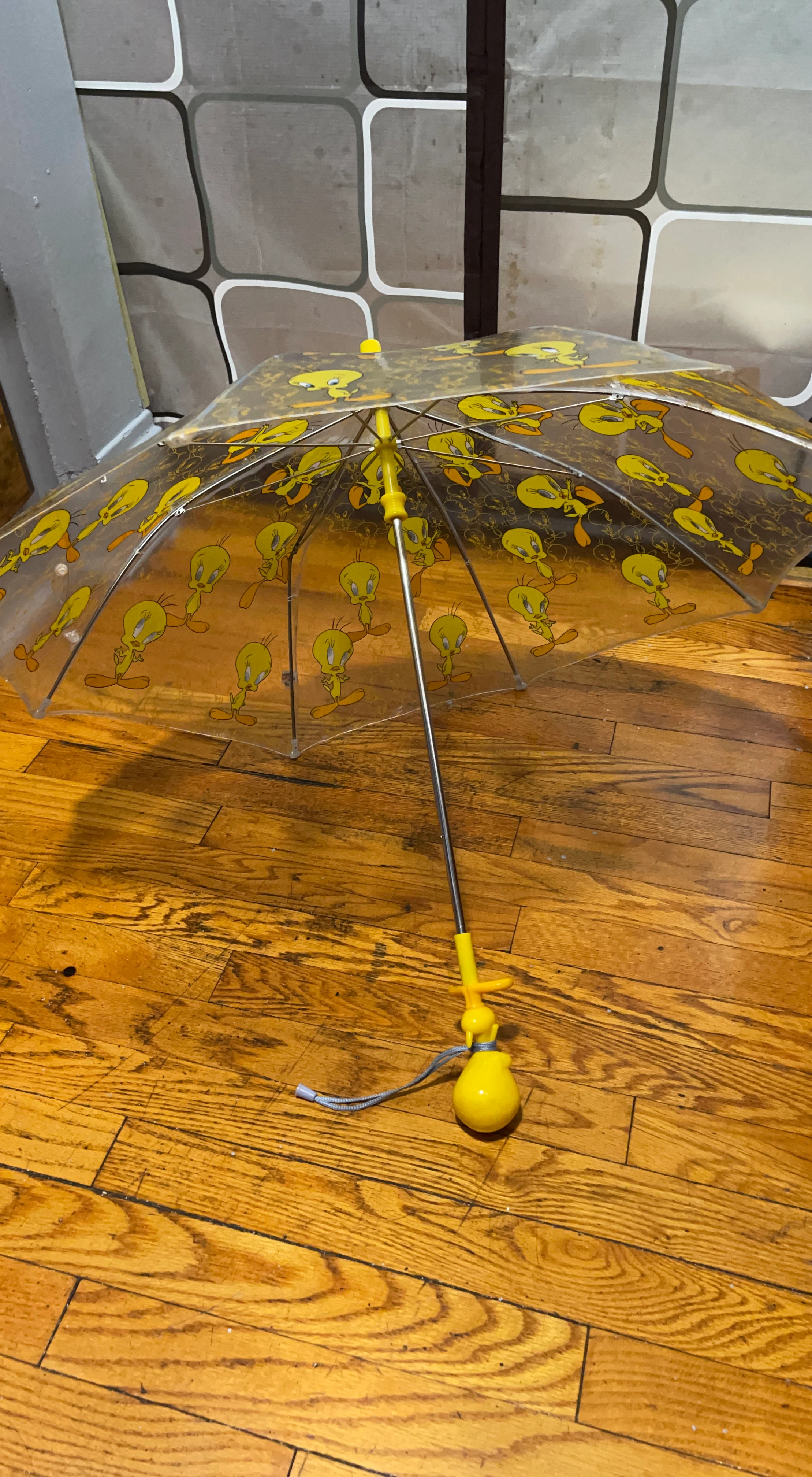 Classic Clear Tweety Bird Umbrella