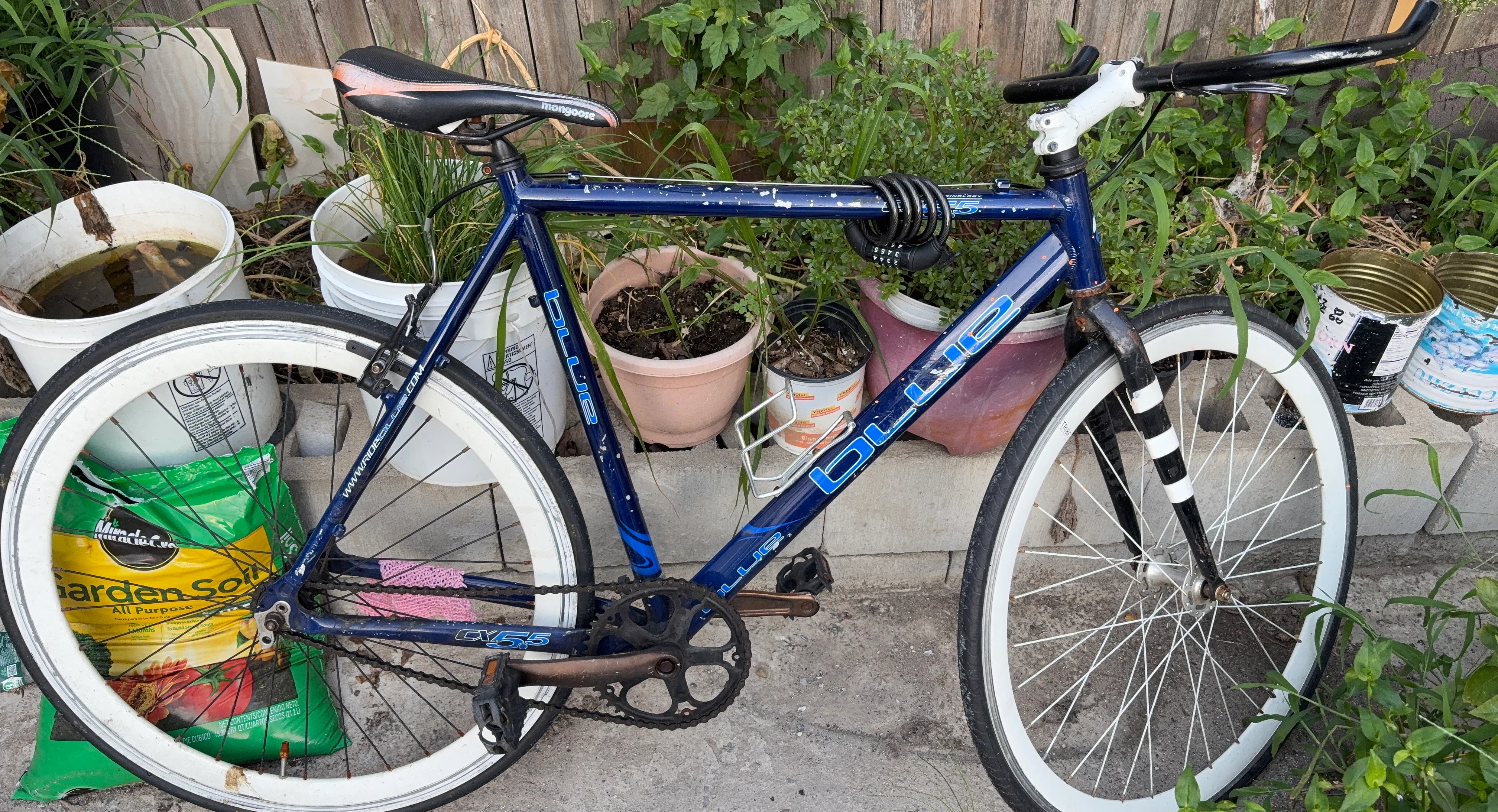 Blue Bicycle CX155