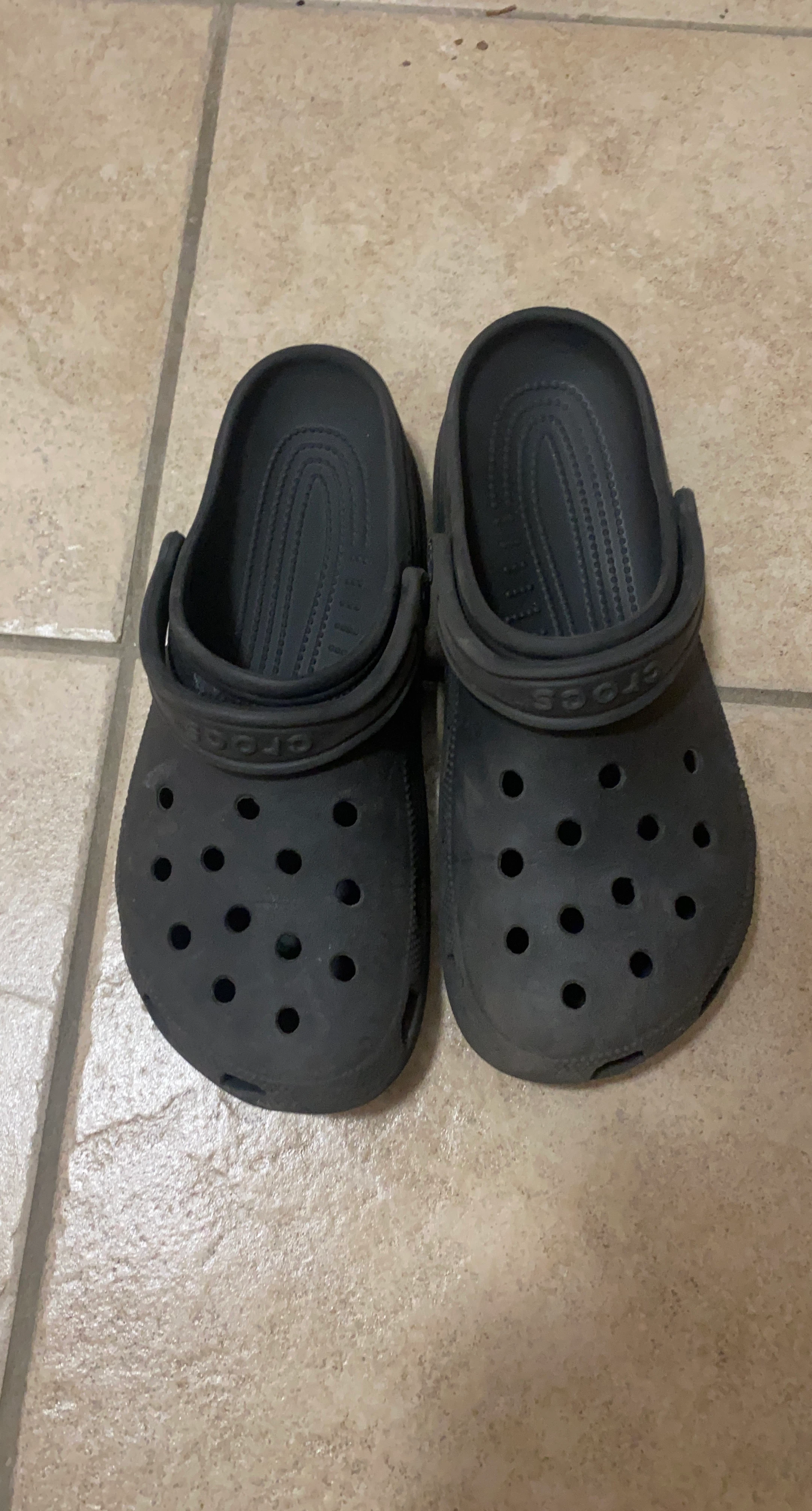 Black Crocs Clogs