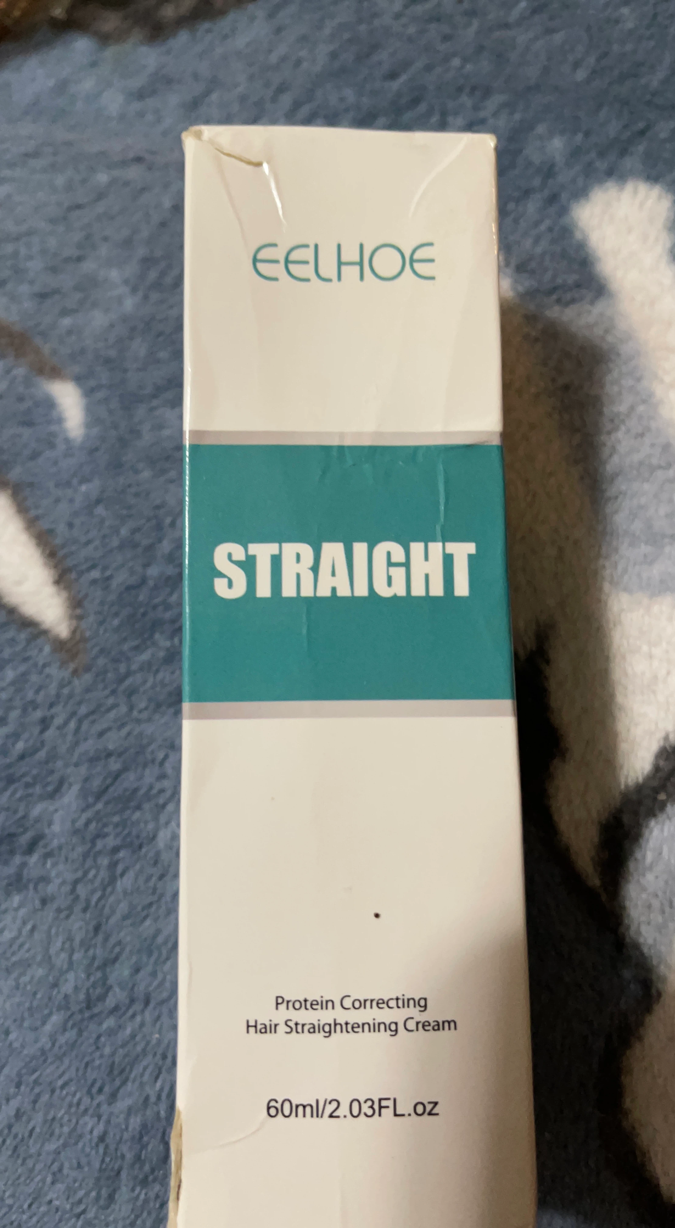 EELHOE Straight Protein Correcting Hair Straightening Cream 60ml