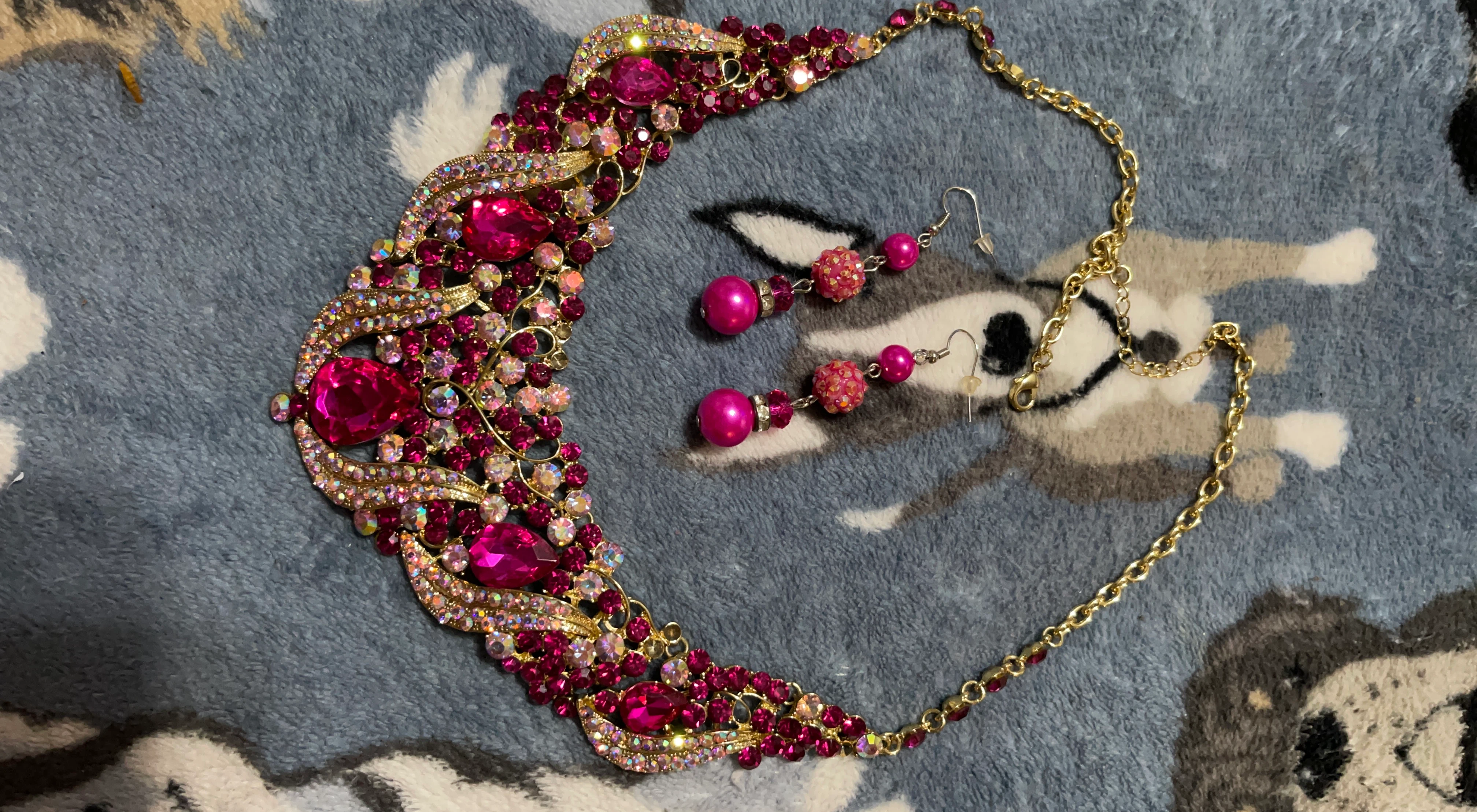 Statement Necklace and Earring Set