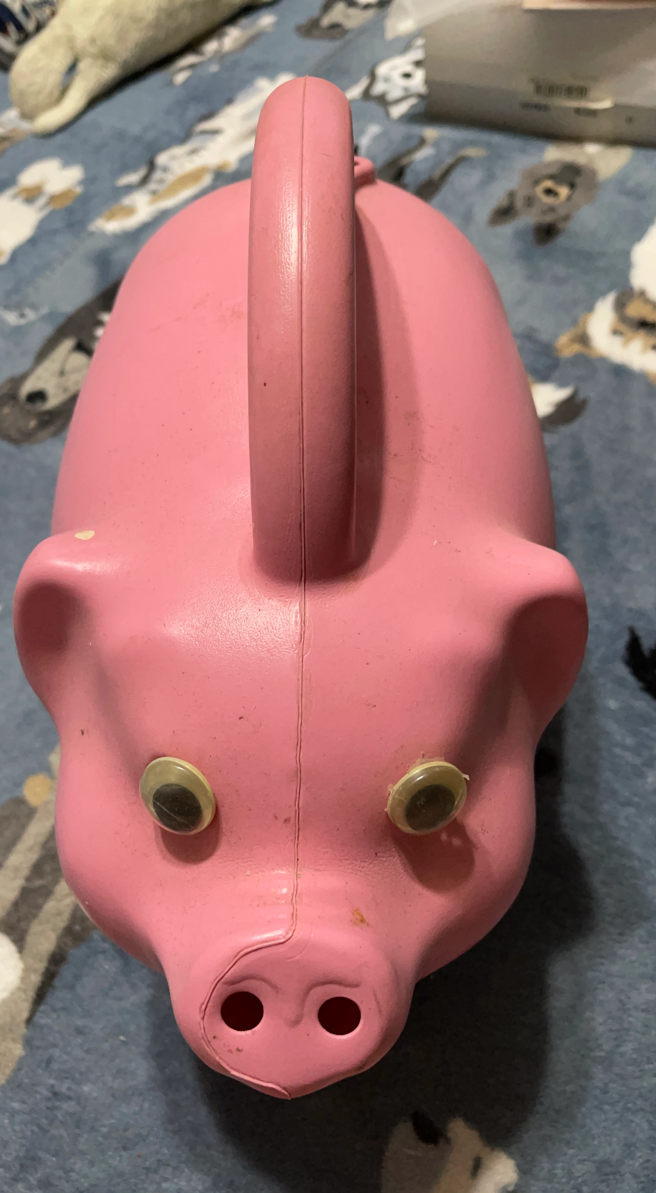 Pink Piggy Watering Can