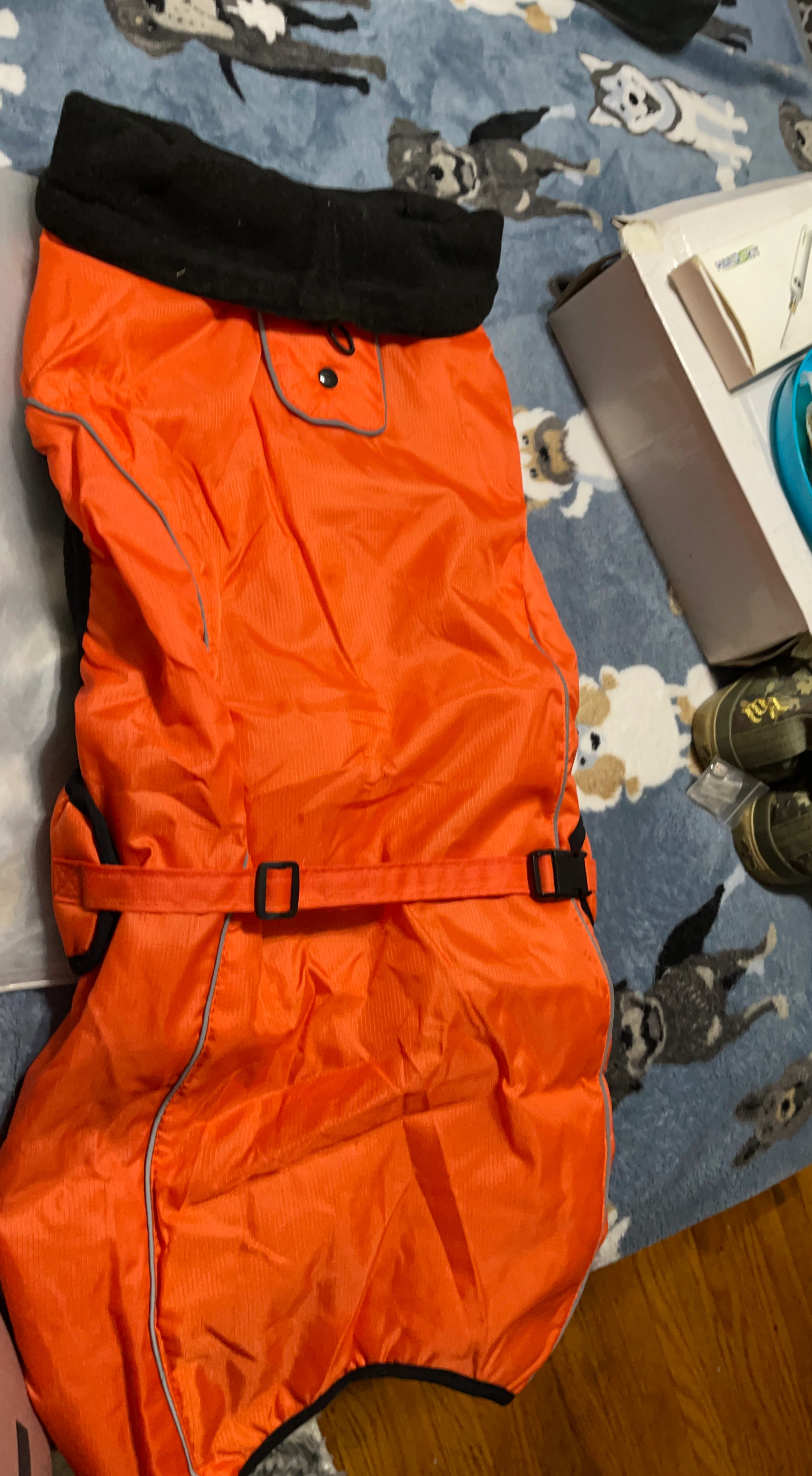 Orange Dog Winter Coat