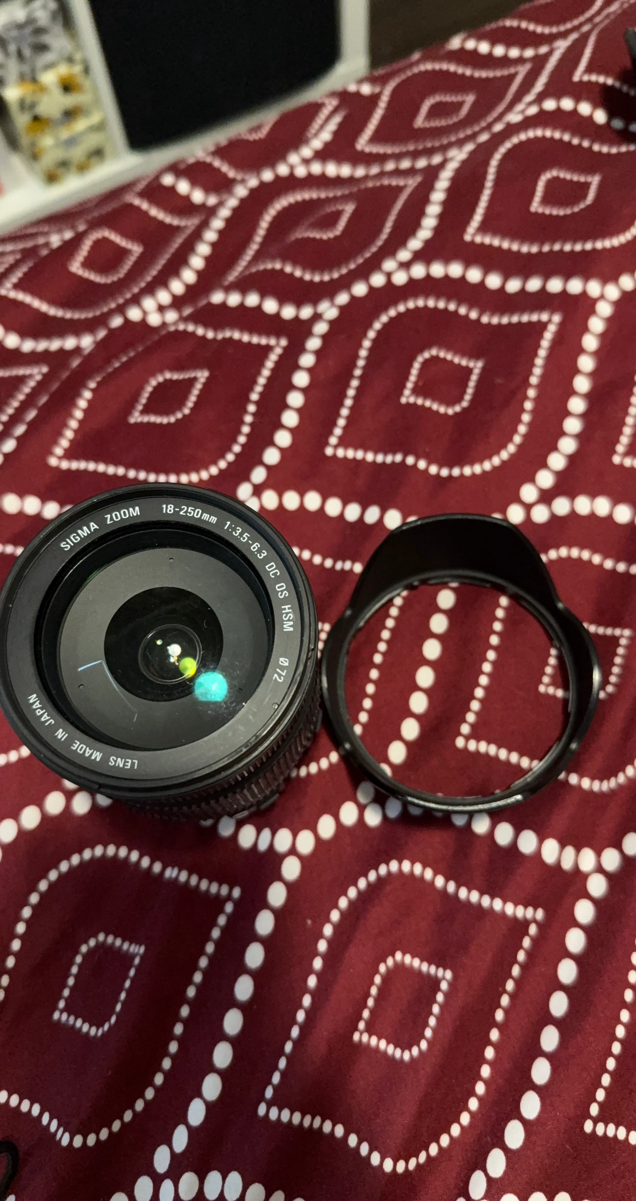 Sigma Zoom 18-250mm f/3.5-6.3 DC OS HSM Lens