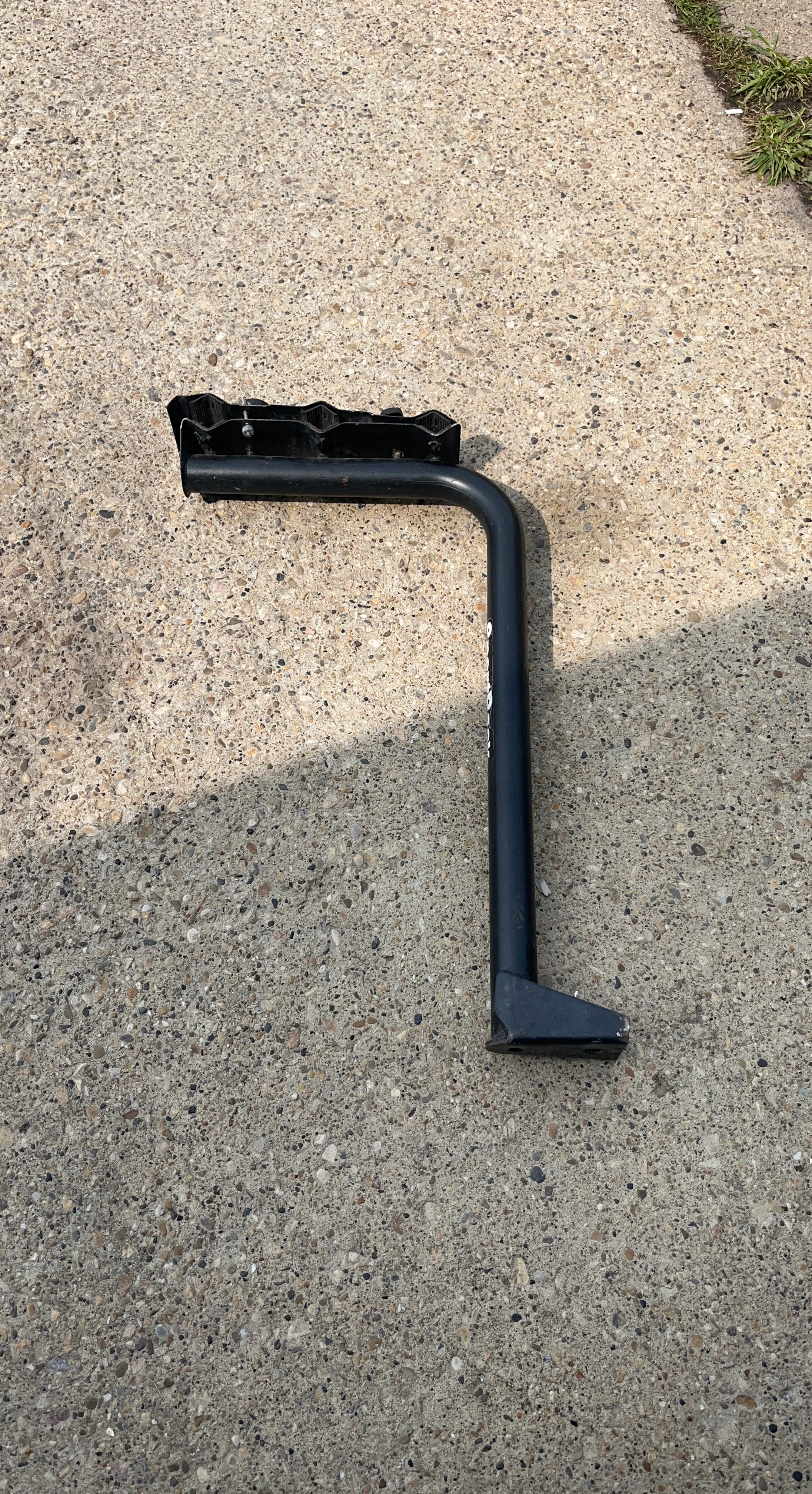 Black Metal Bicycle Kickstand