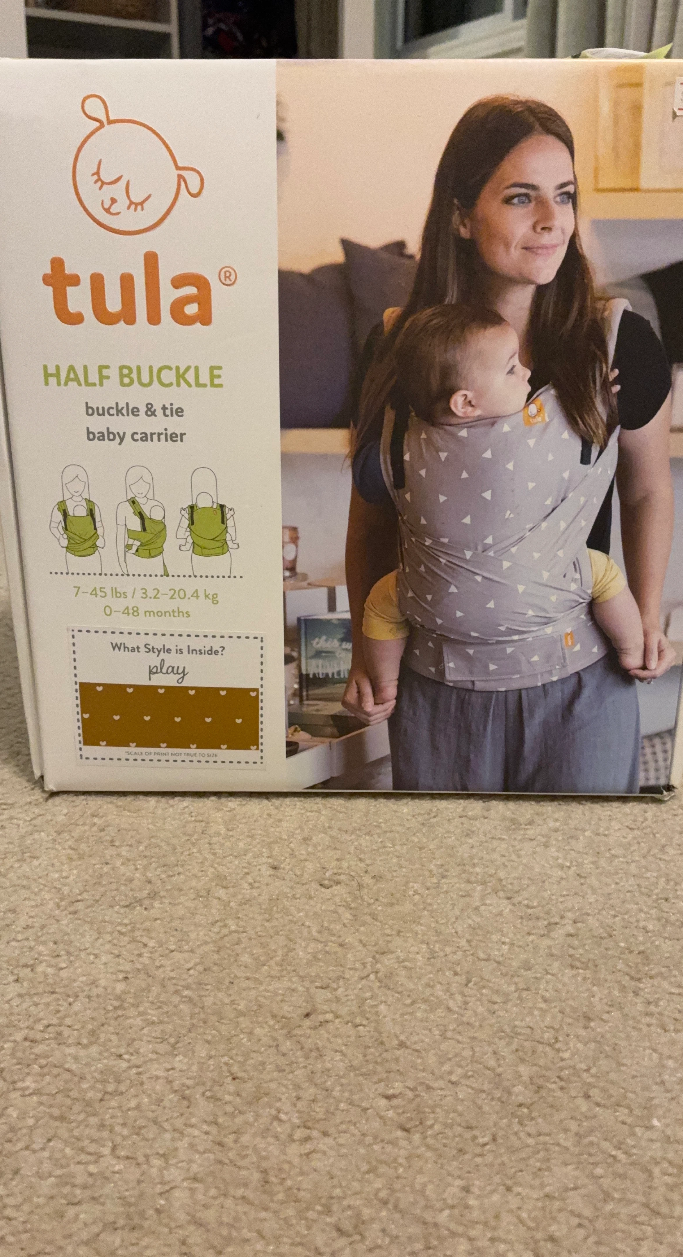 Tula Half Buckle Baby Carrier - Play Hearts